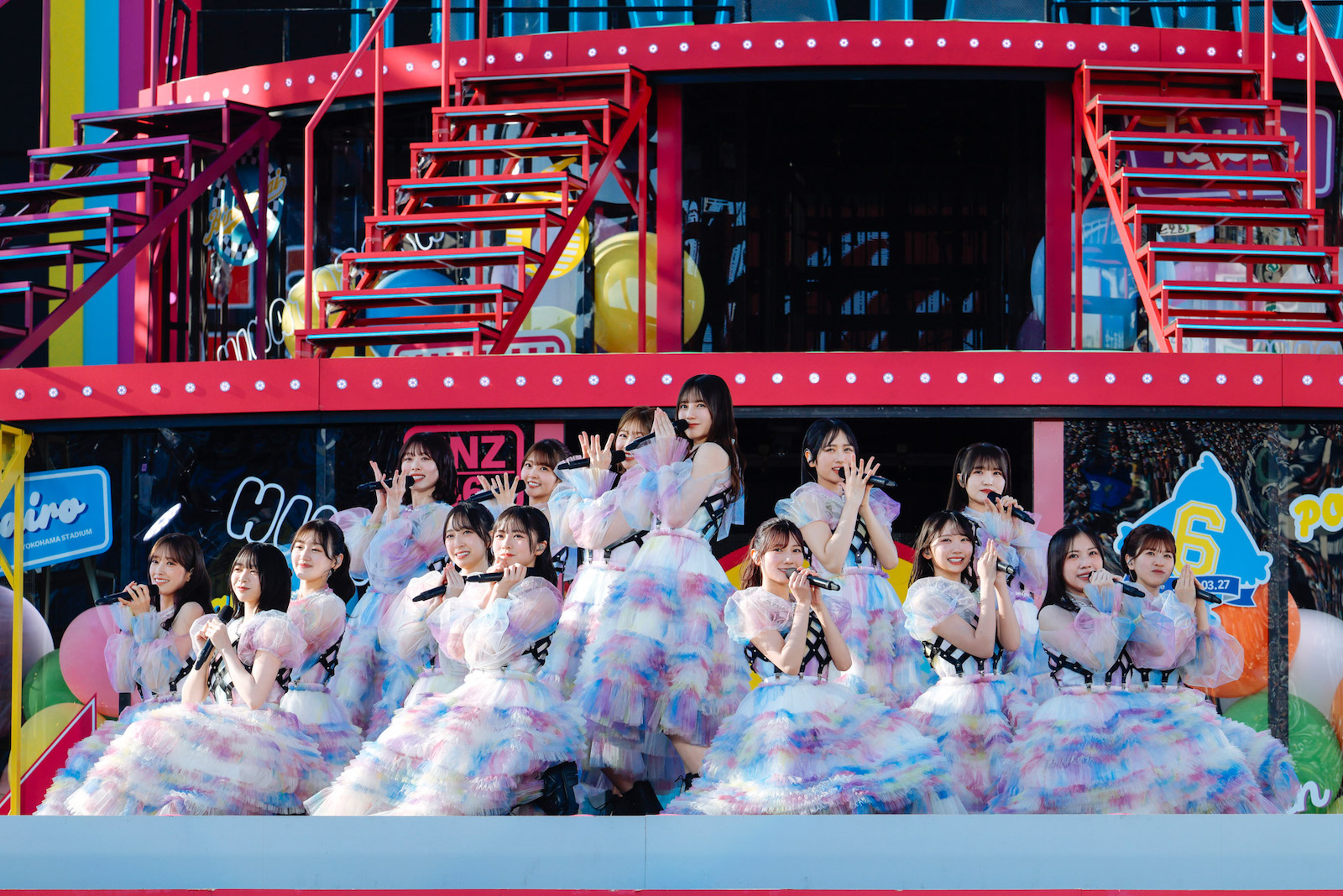 日向坂46のデビュー6周年を祝うライブイベント『6回目のひな誕祭』の写真