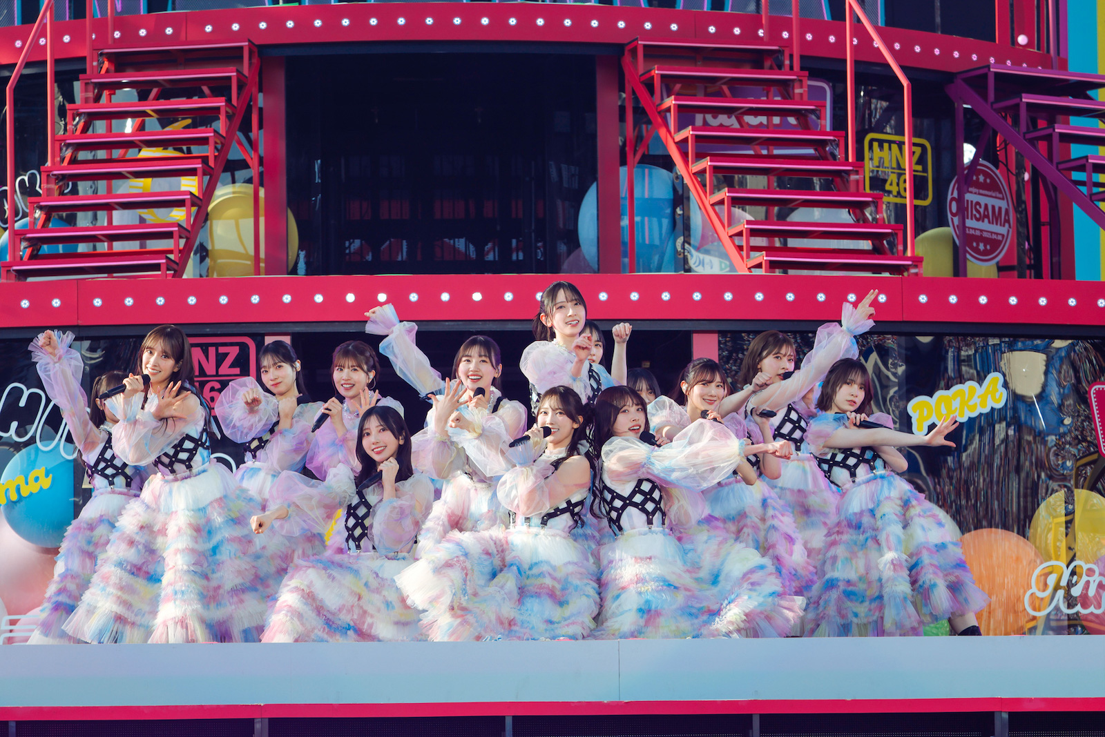 日向坂46のデビュー6周年を祝うライブイベント『6回目のひな誕祭』の写真
