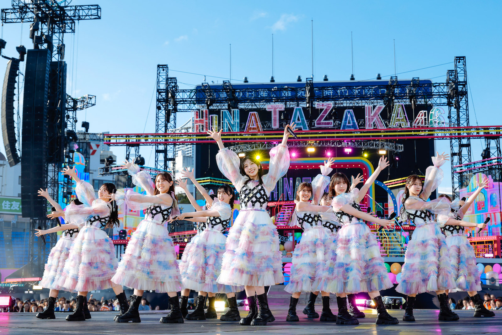 日向坂46のデビュー6周年を祝うライブイベント『6回目のひな誕祭』の写真