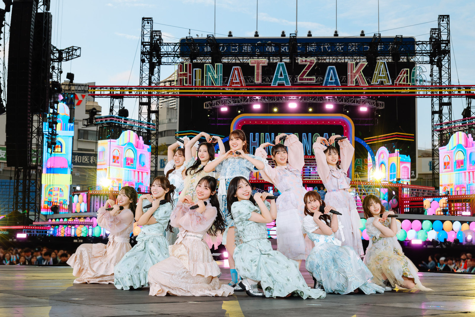日向坂46のデビュー6周年を祝うライブイベント『6回目のひな誕祭』の写真