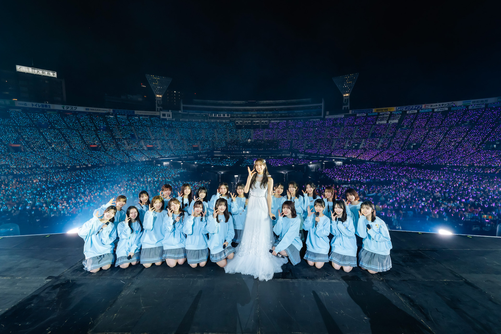日向坂46のデビュー6周年を祝うライブイベント『6回目のひな誕祭』の写真