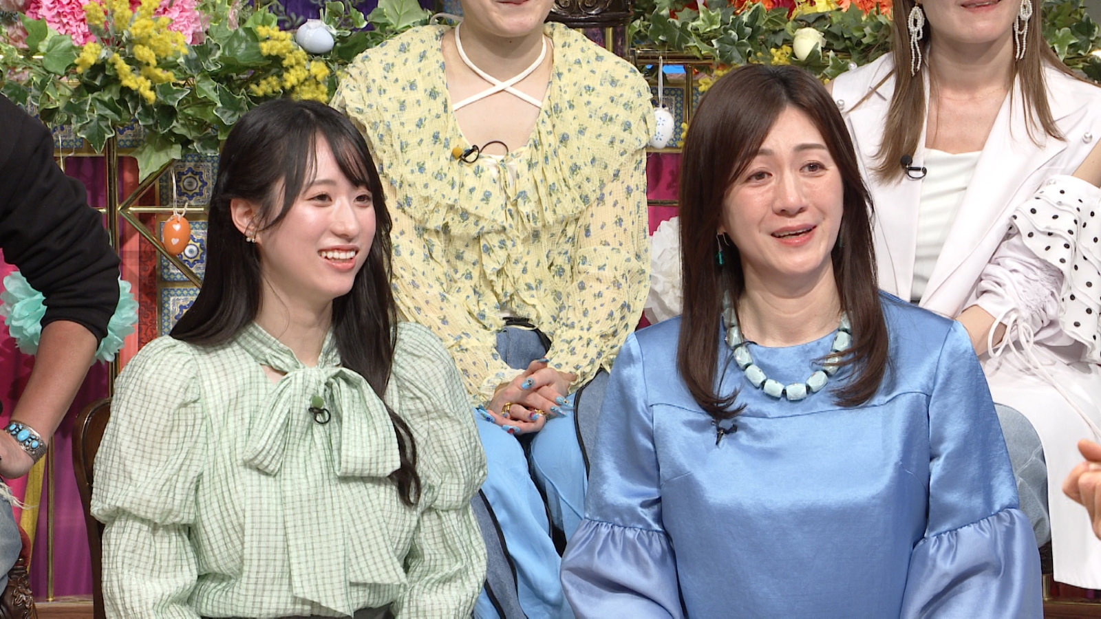 野々村友紀子と川谷一花の写真
