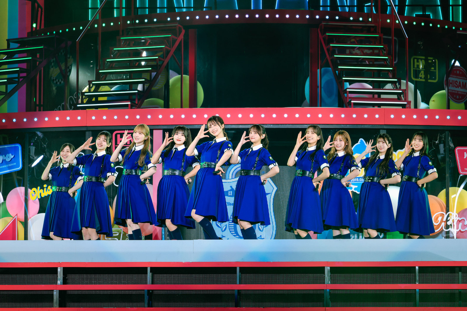 日向坂46のデビュー6周年を祝うライブイベント『6回目のひな誕祭』の写真