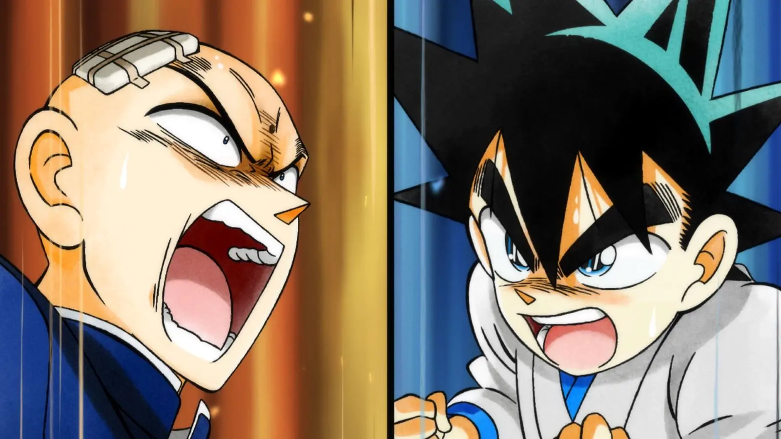 アニメ『真・侍伝 YAIBA』刃（CV.高山みなみ）と鬼丸（CV.細谷佳正）の