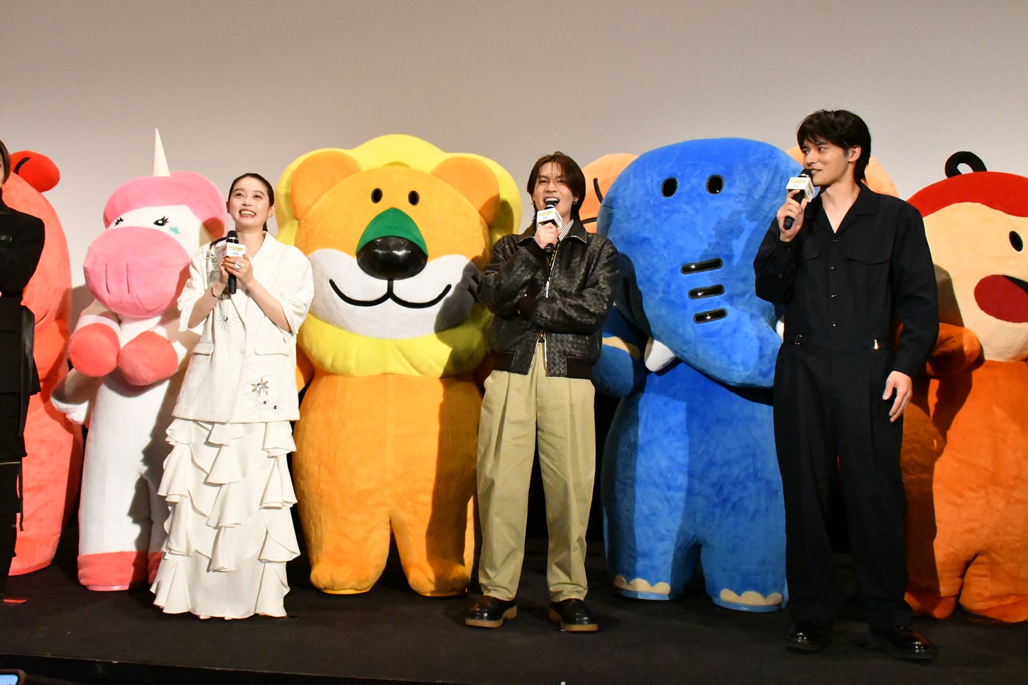 髙石あかり、松田元太、水上恒司の写真