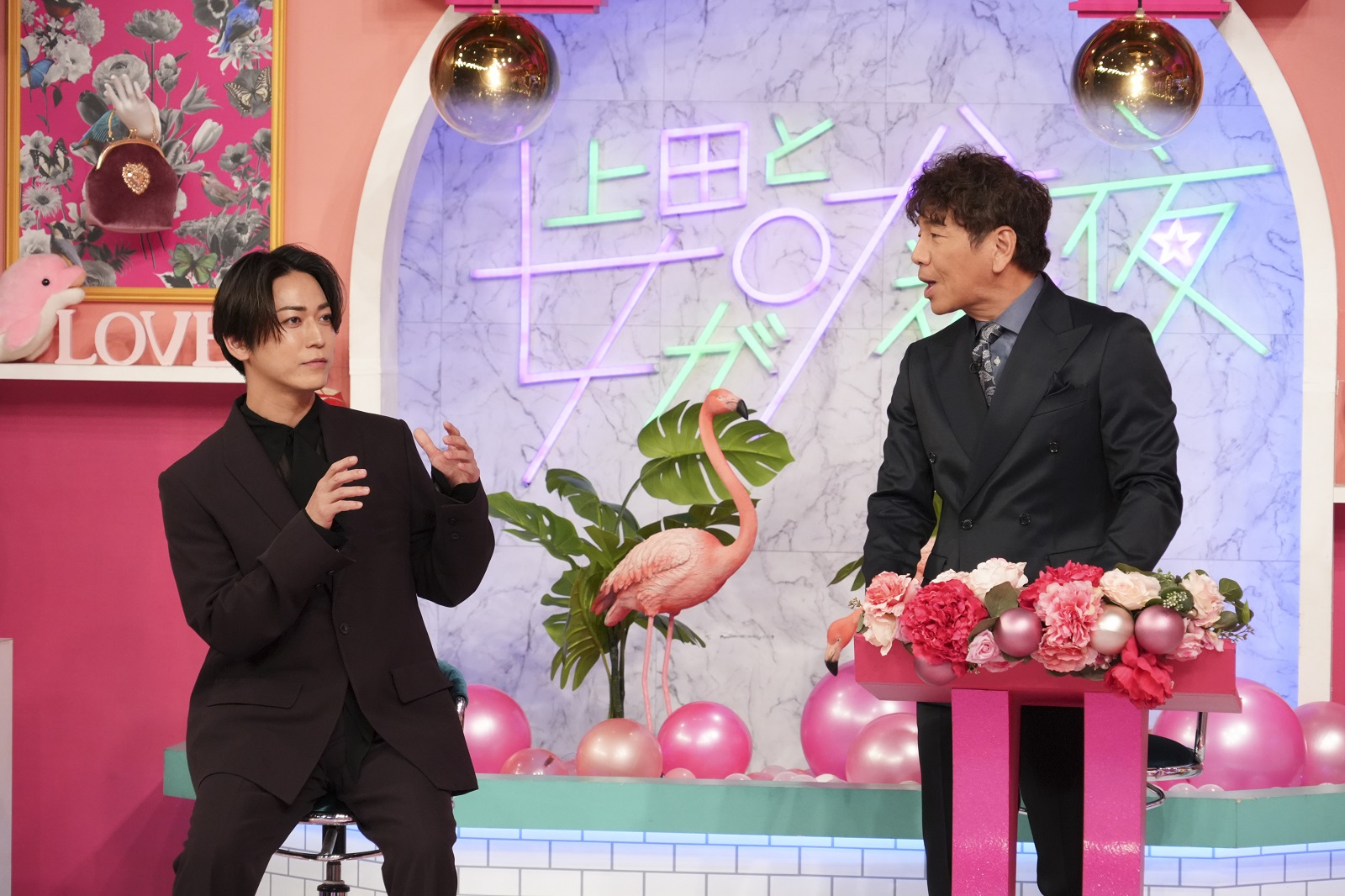 亀梨和也、くりぃむしちゅー・上田晋也の写真