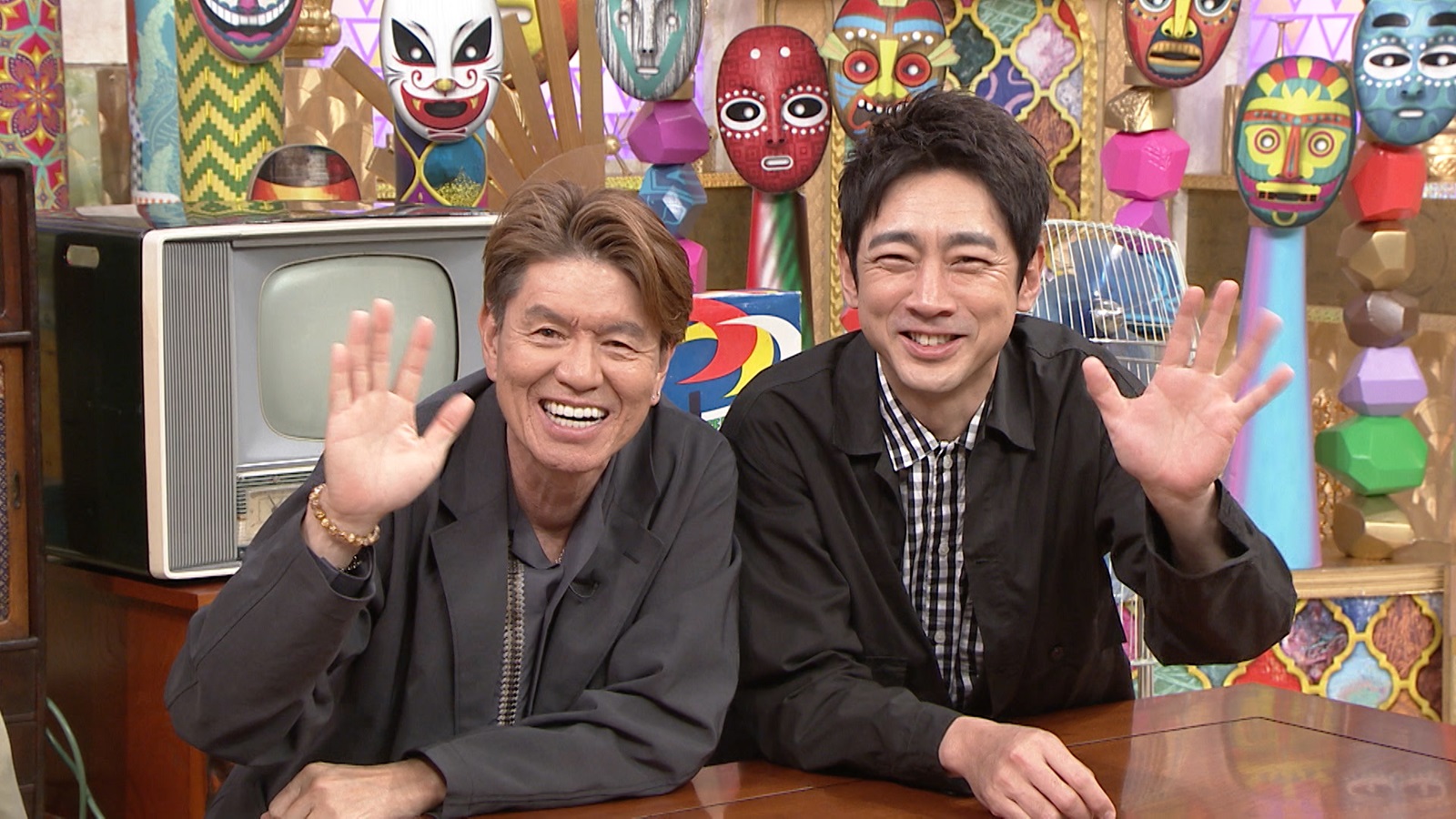 ヒロミと小泉孝太郎の写真
