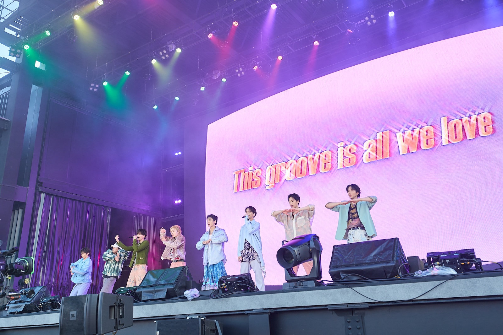 『EXPO 2025 LDH DAY SPECIAL “Jr.EXILE LIVE"』に出演したFANTASTICS