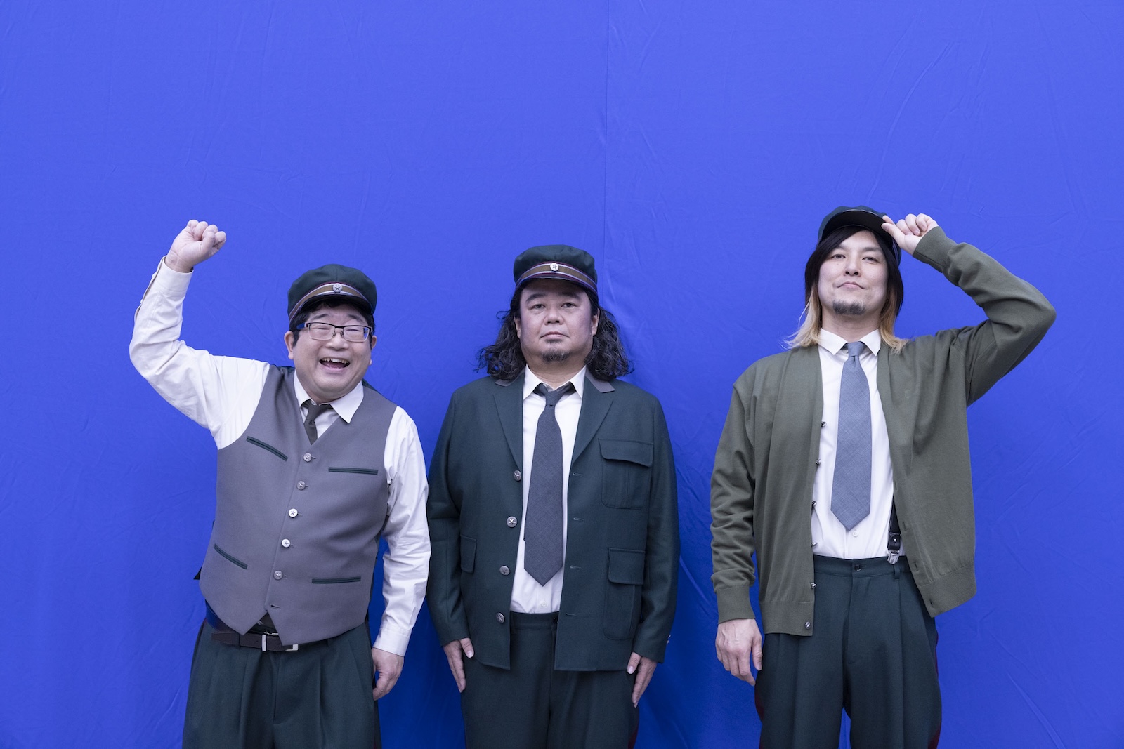 サンボマスター・山口隆、近藤洋一、木内泰史の写真
