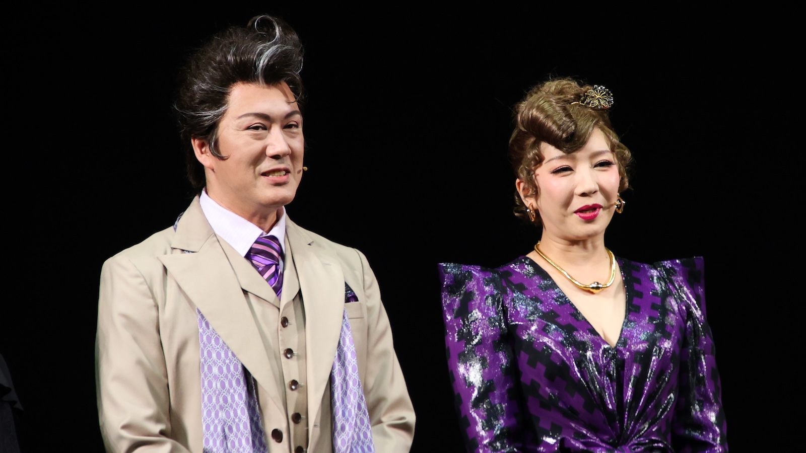 ミュージカル『ビートルジュース』に出演する吉野圭吾、瀬奈じゅん