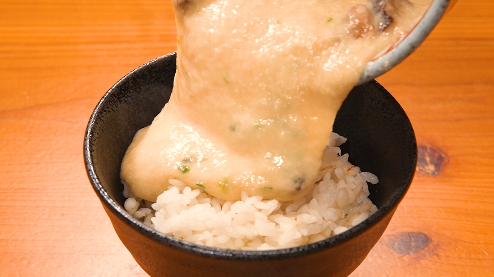 すり下ろしたとろろ