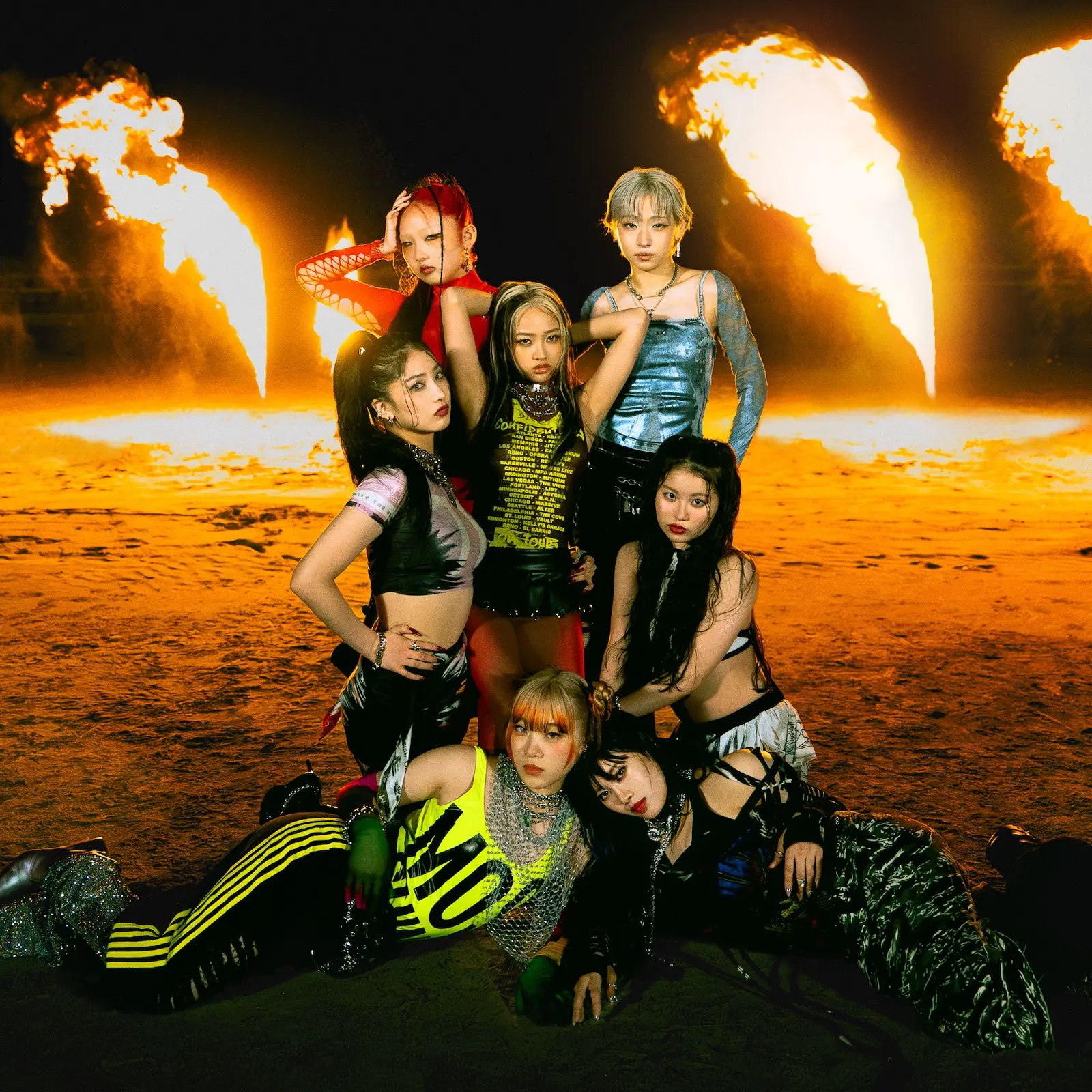 HANA・CHIKA＆YURIが新ビジュアル披露！新曲『Burning Flower