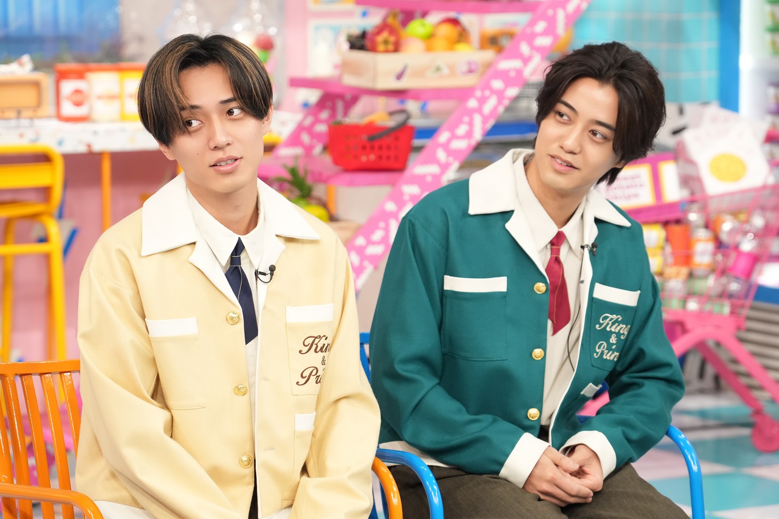 King & Princeの永瀬廉と髙橋海人の写真