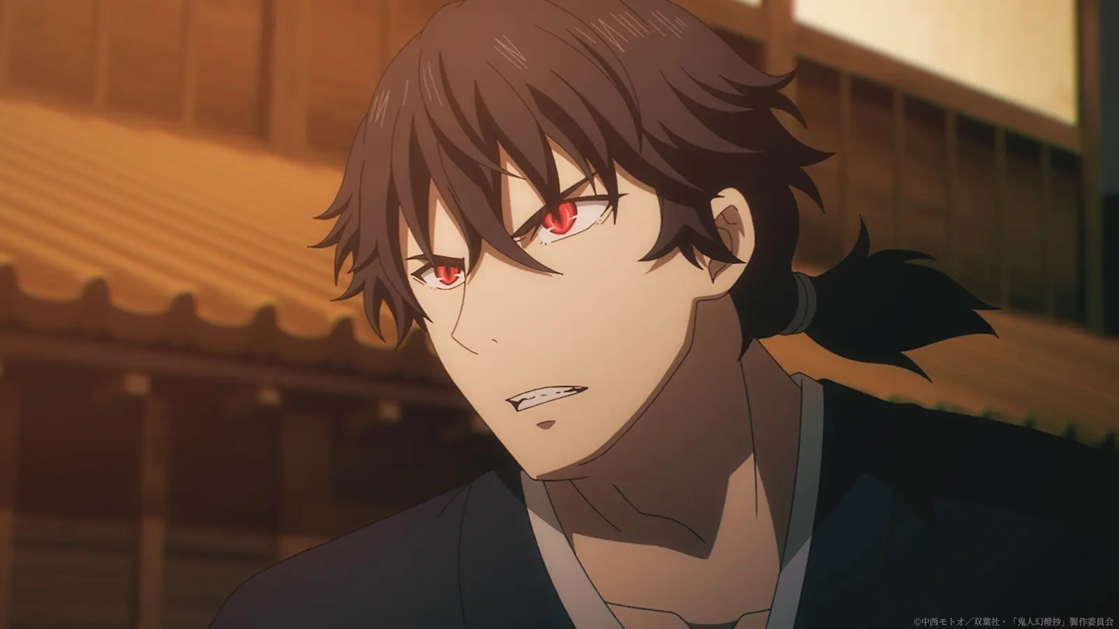 アニメ『鬼人幻燈抄』甚夜（CV：八代拓）の前に姿を現した、奈津