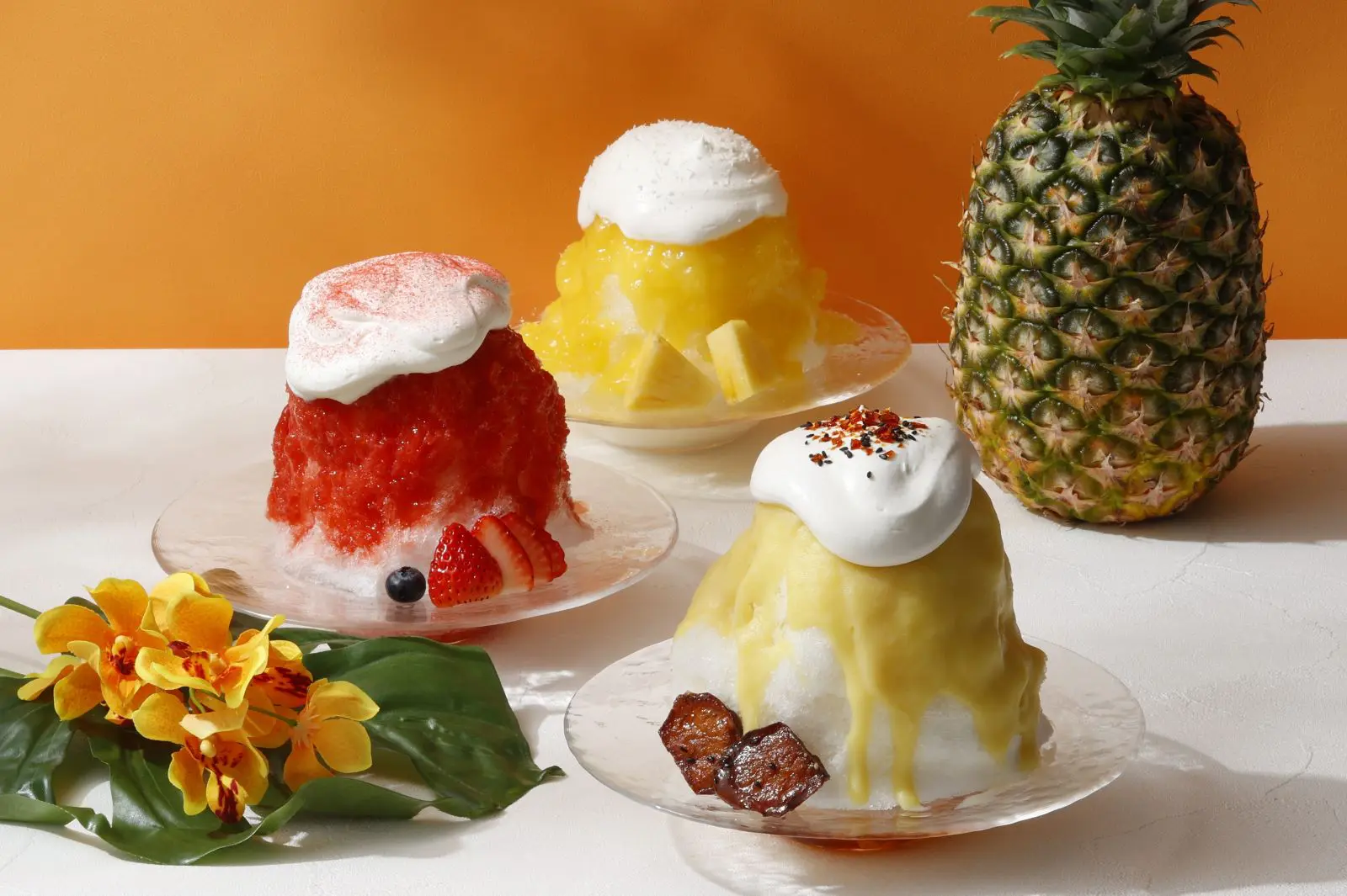 夏限定「フラッペフェア」開催！いちご＆パイナップル＆さつまいもと