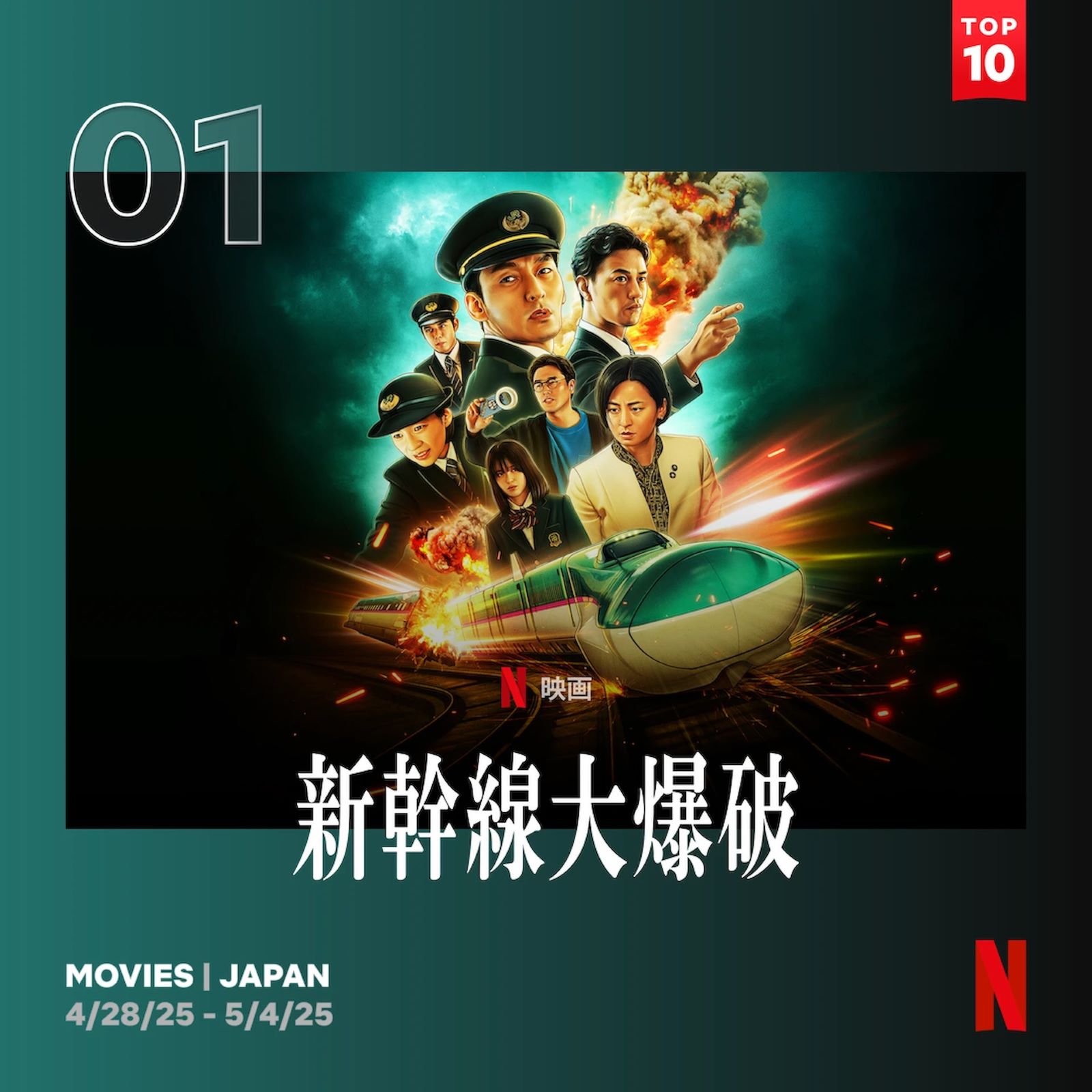Netflix映画『新幹線大爆破』の画像