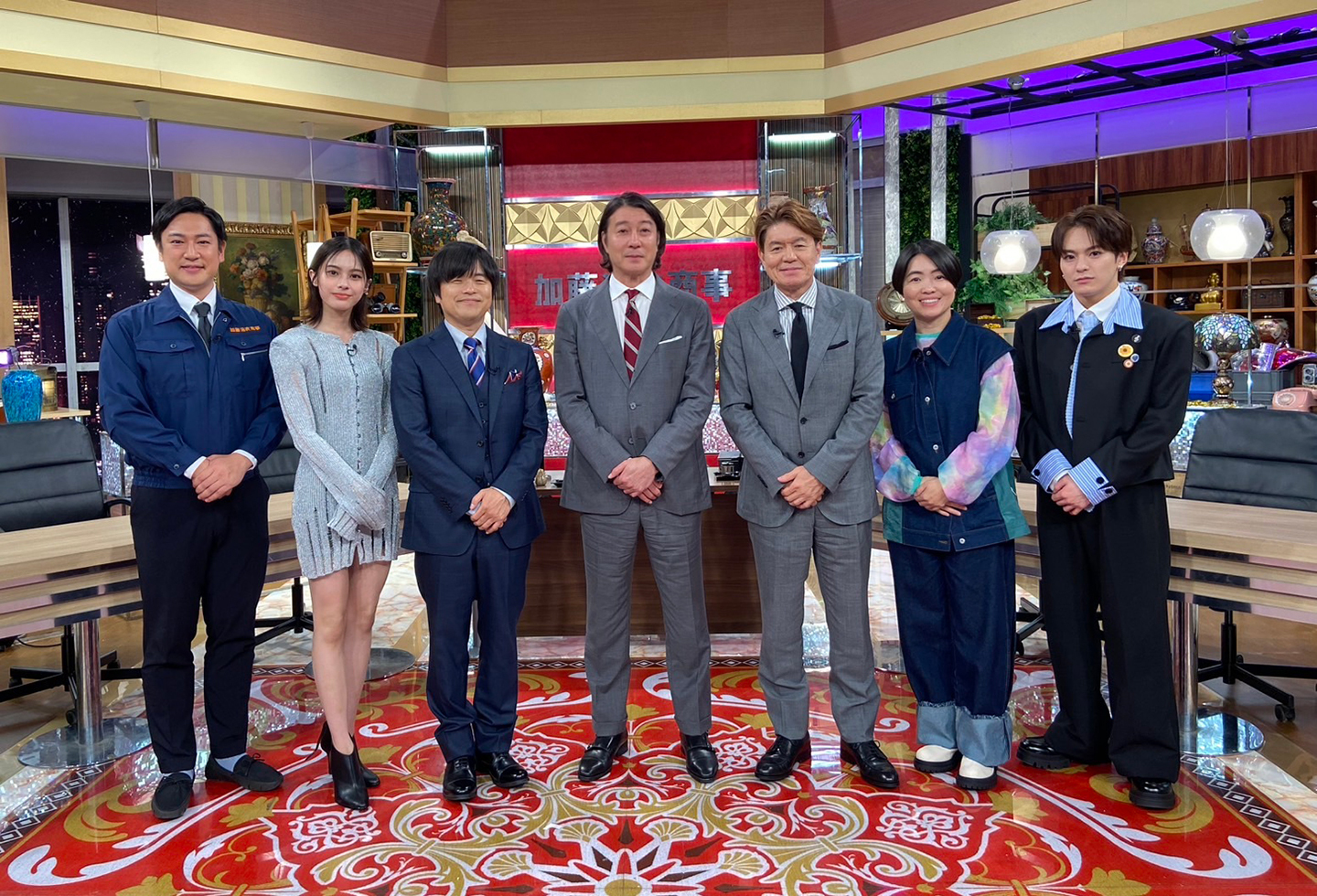 ヒロミと加藤浩次とバカリズムらの写真