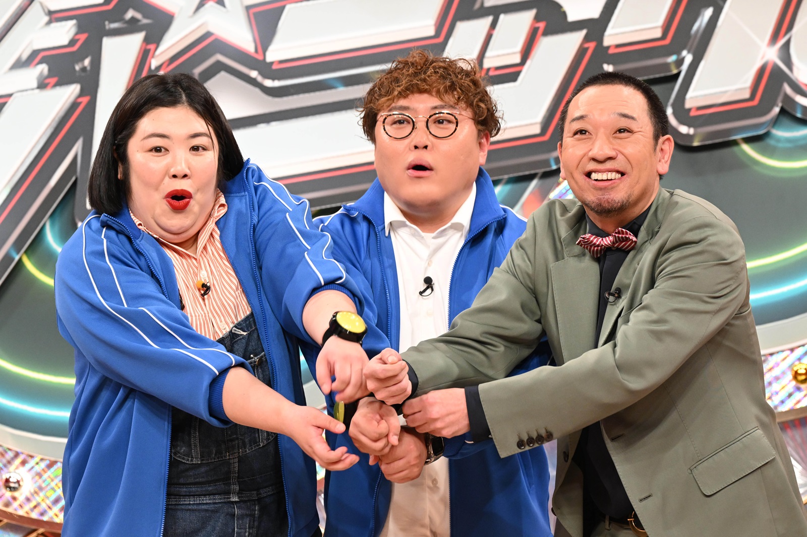 紅しょうが・熊元プロレスとマユリカ・中谷と大悟の写真