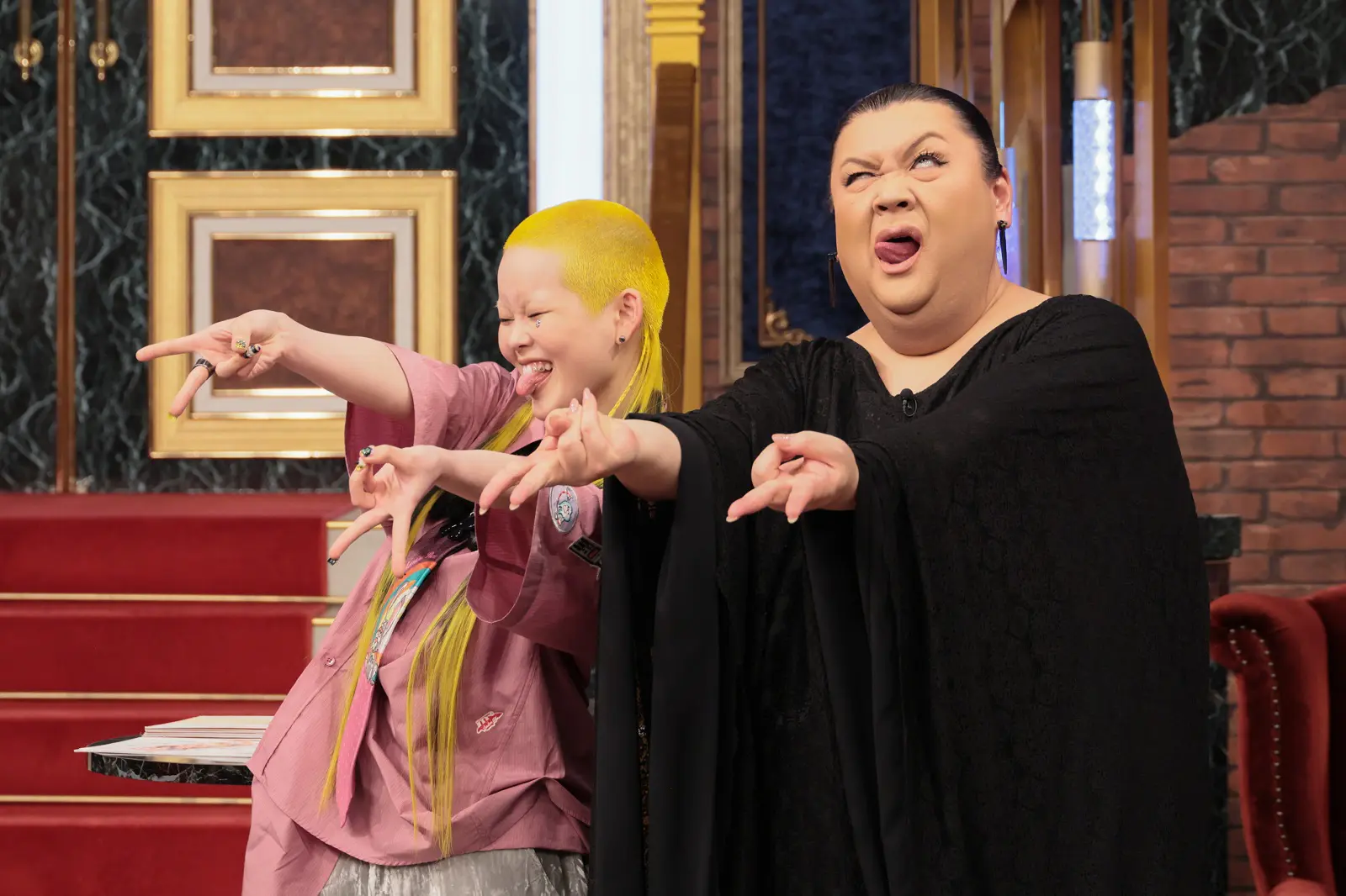 XG 憧れのマツコと初共演！ ゴリラのモノマネから変顔まで大騒ぎ