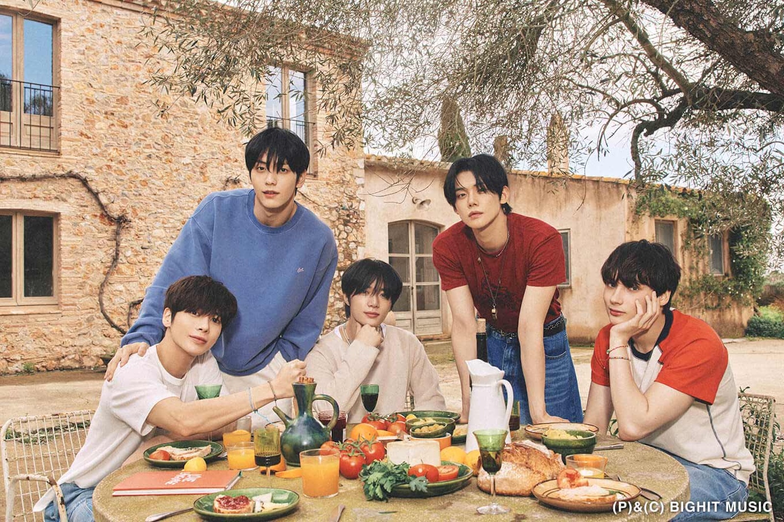 『THE MUSIC DAY』に出演するTOMORROW X TOGETHER