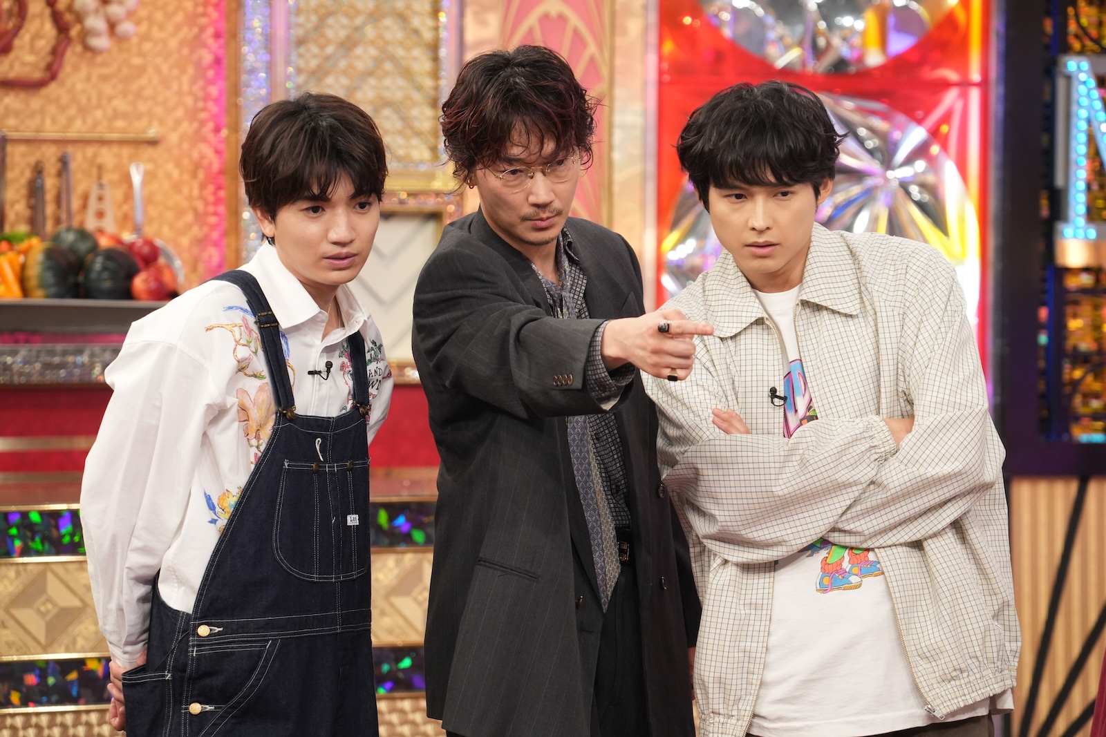  『Golden SixTONES』に出演する髙地優吾、綾野剛、松村北斗