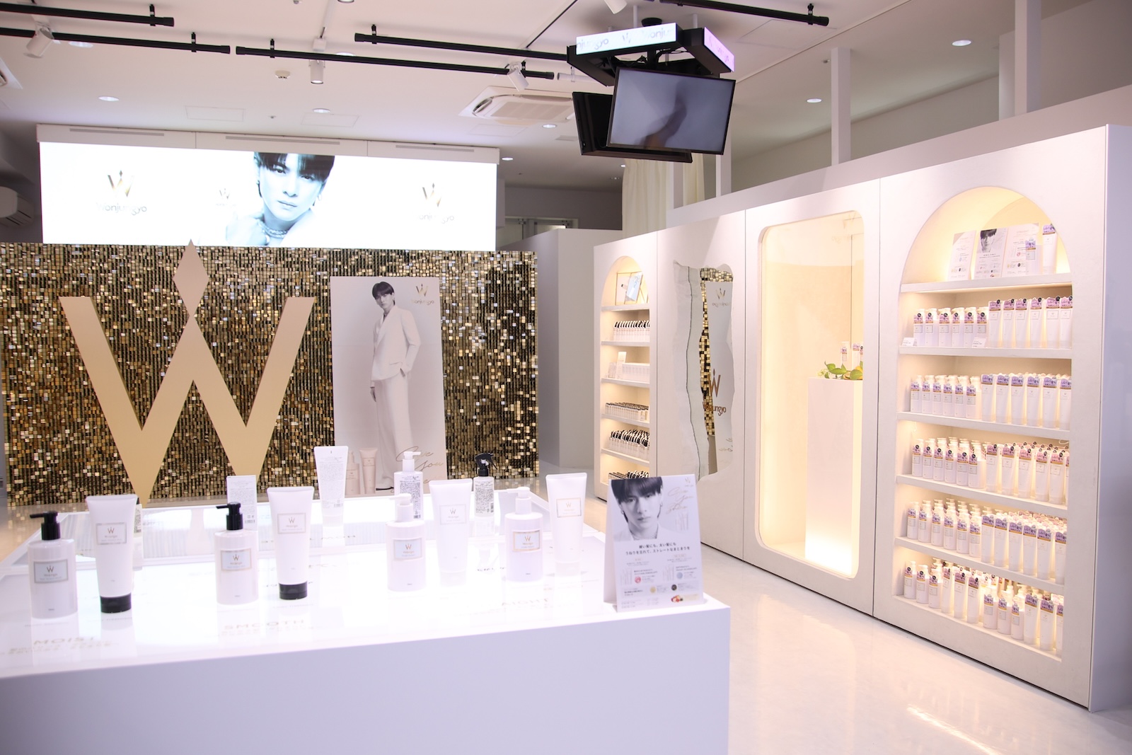 「Wonjungyo Hair」のPOPUPストア