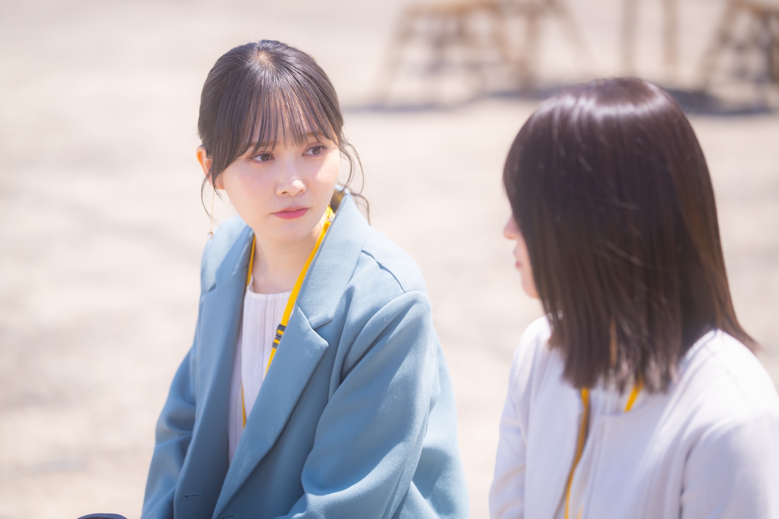 『海老だって鯛を釣りたい』に出演する田辺桃子と加藤史帆