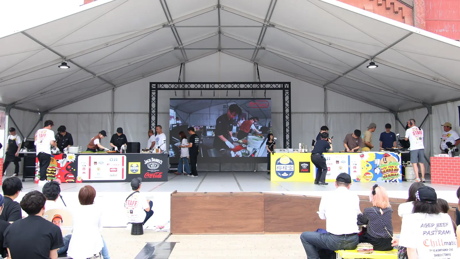 激レア★鈴木央 「金剛番長」★パーカー Lブラック 黒★少年サンデー限定10着 超速報！】激闘！グルメバーガー日本一決定戦『バガチャン2025』決勝第