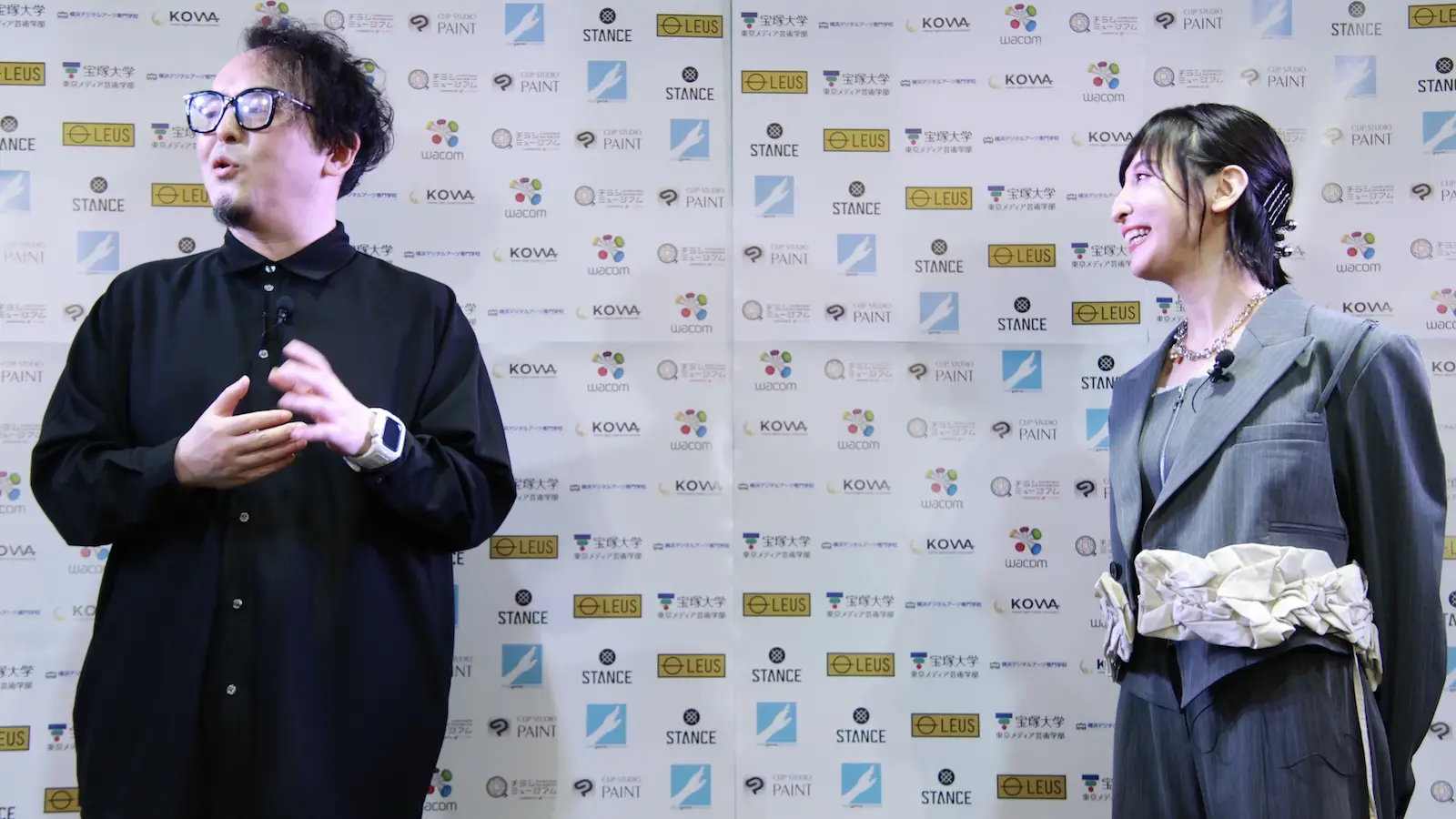 声優・佐倉綾音、世界チャンプの即興デジタルアートに大興奮「なげなわ
