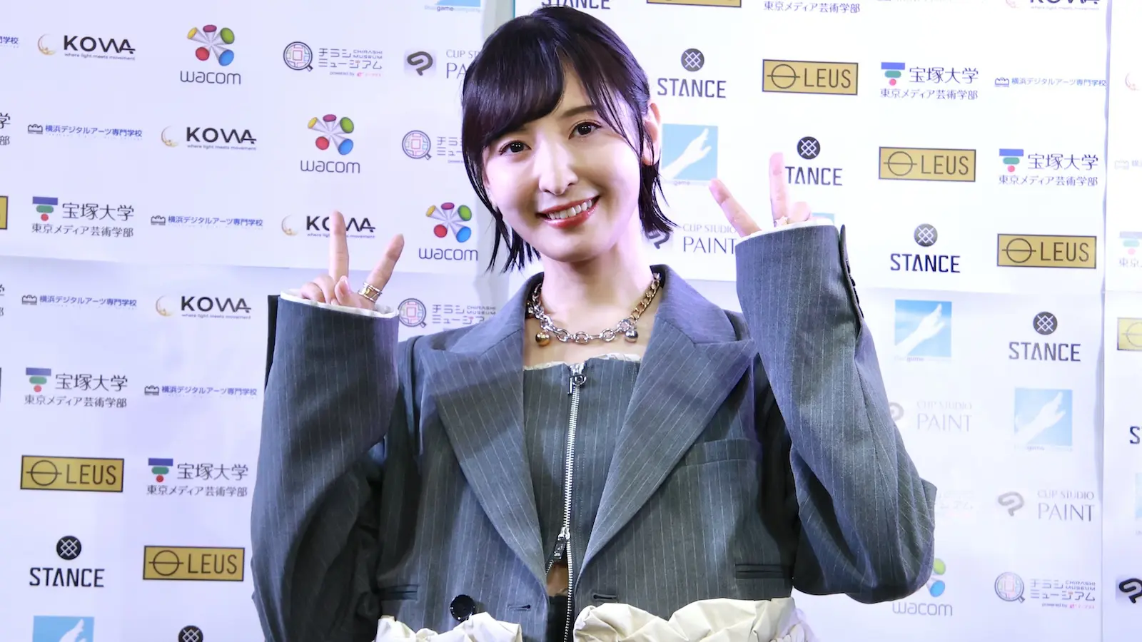 声優・佐倉綾音、世界チャンプの即興デジタルアートに大興奮「なげなわ