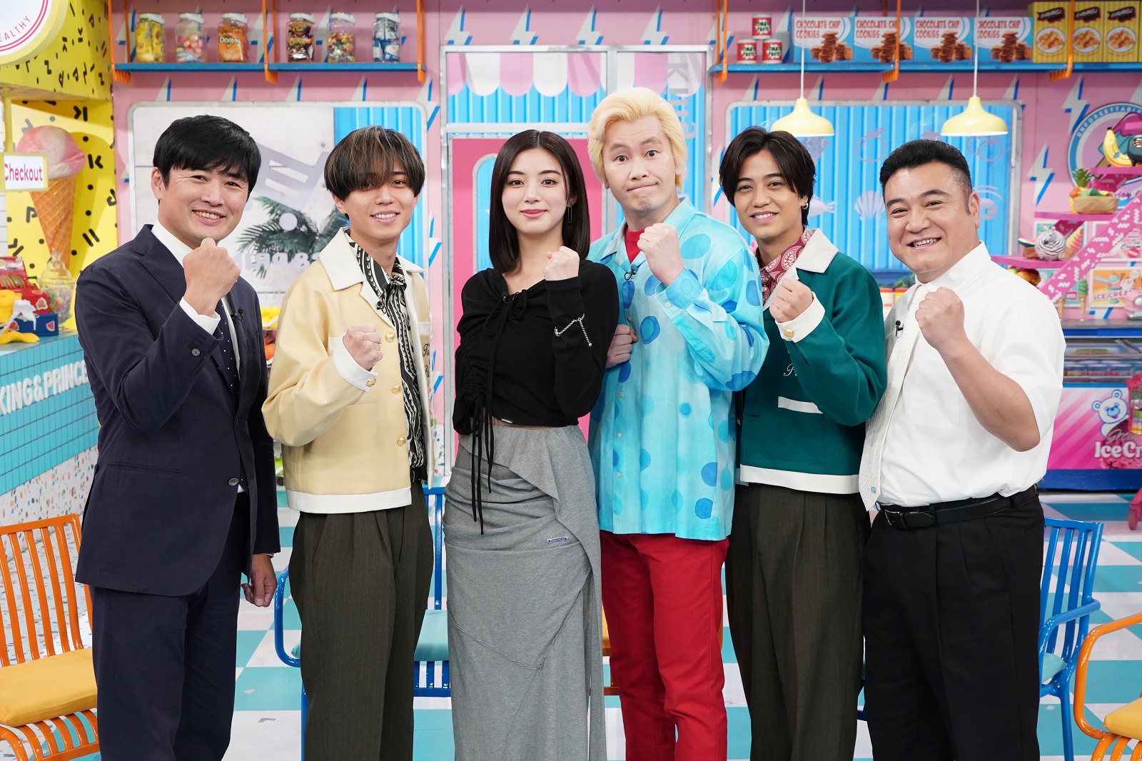 King & Prince 永瀬廉と髙橋海人らの写真