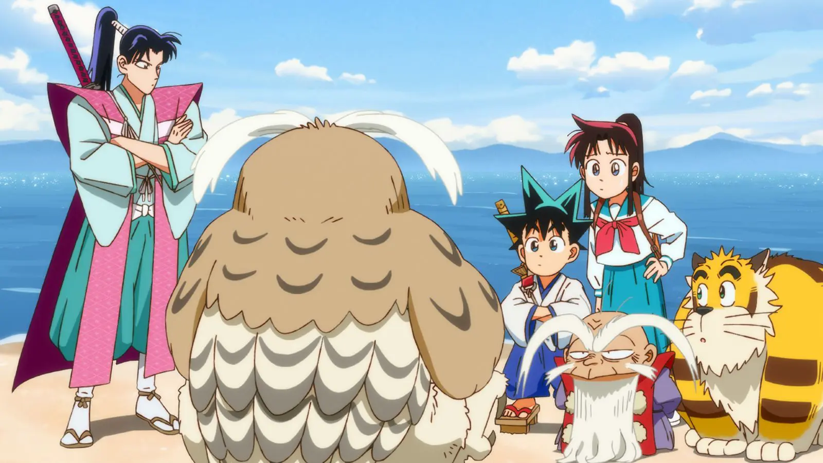 アニメ『真・侍伝 YAIBA』“⿓神の⽟”を探し求め刃（CV.高山みなみ