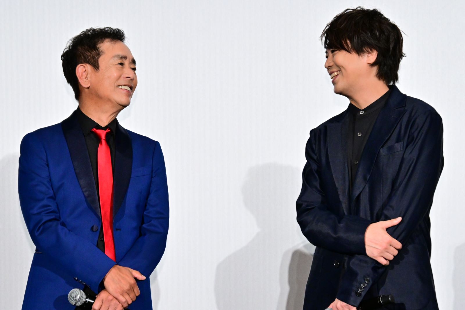 栗田貫一、浪川大輔の写真