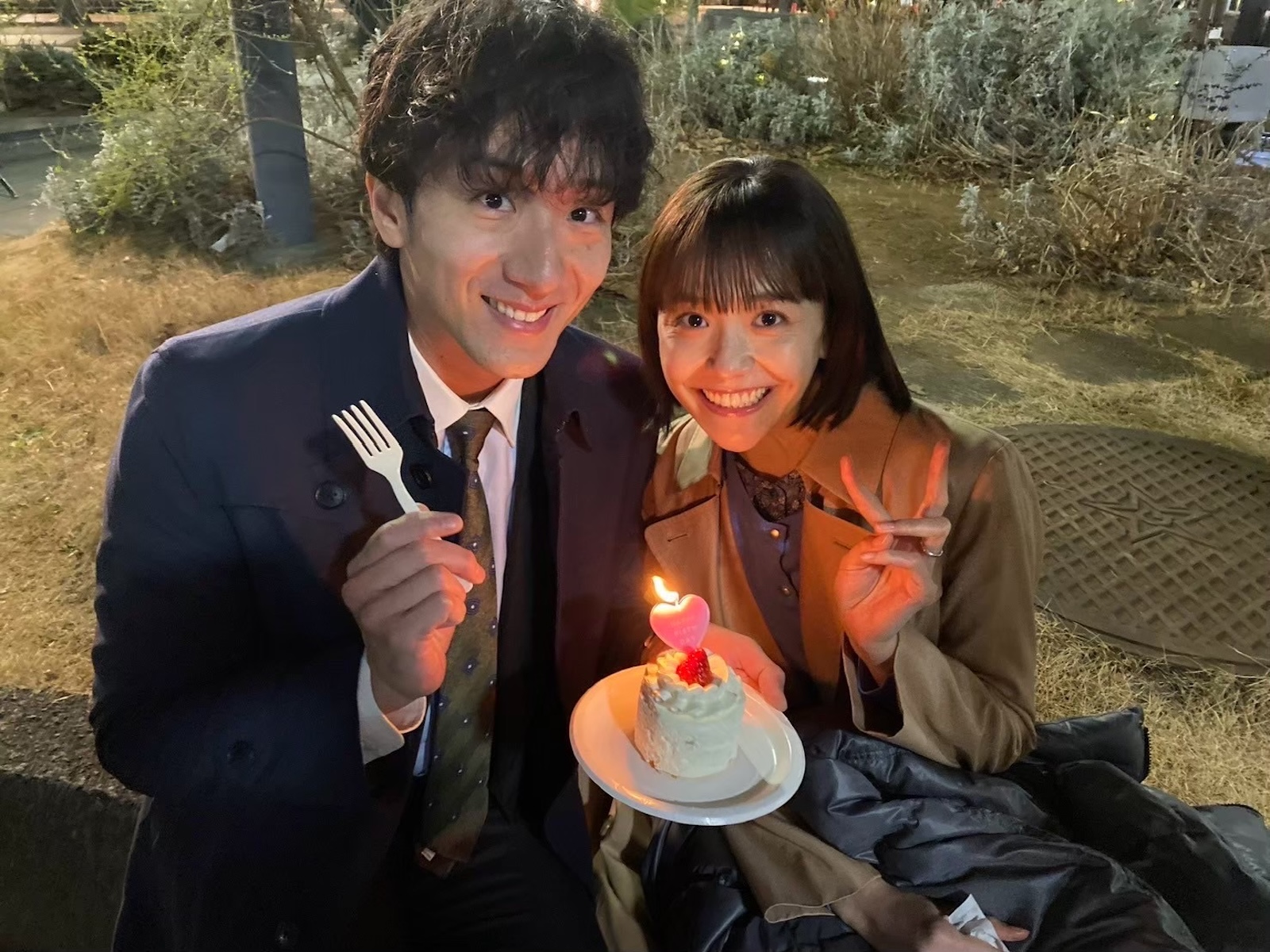 まき(松井愛莉)らの写真