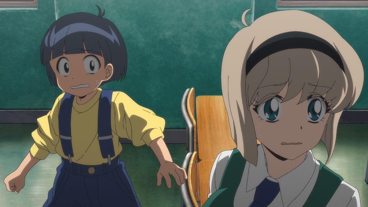 アニメ『地獄先生ぬ〜べ〜』に登場する栗田まことと細川美樹
