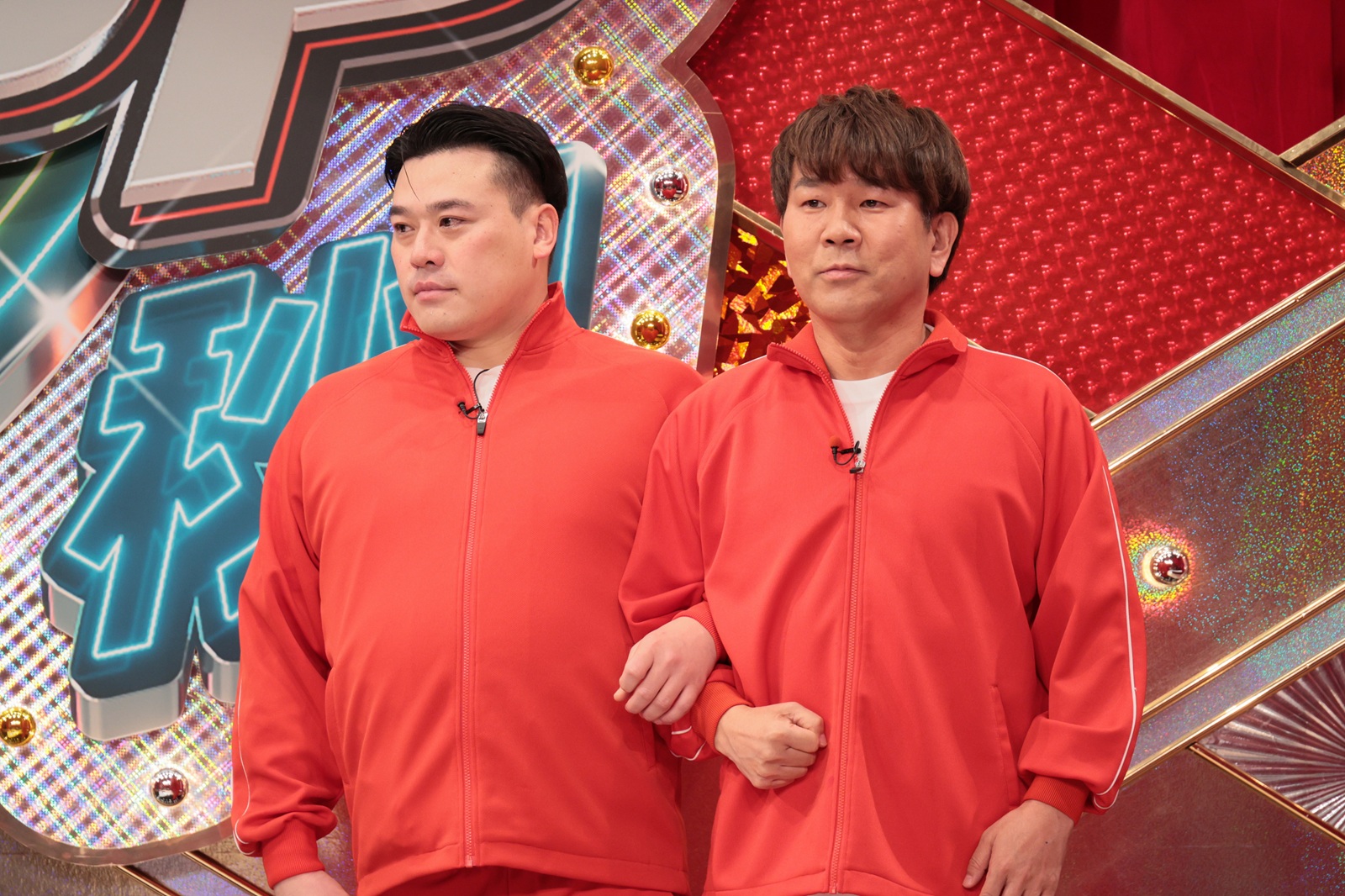ちゃんぴおんずの大ちゃんとFUJIWARAの藤本敏史の写真