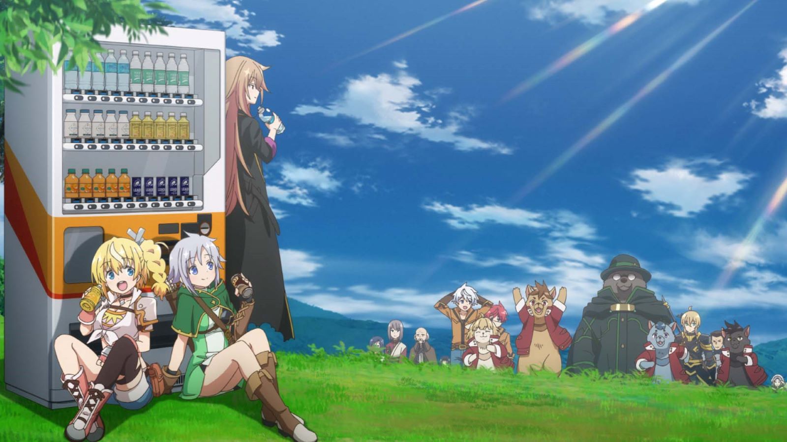 アニメ『自動販売機に生まれ変わった俺は迷宮を彷徨う』ED