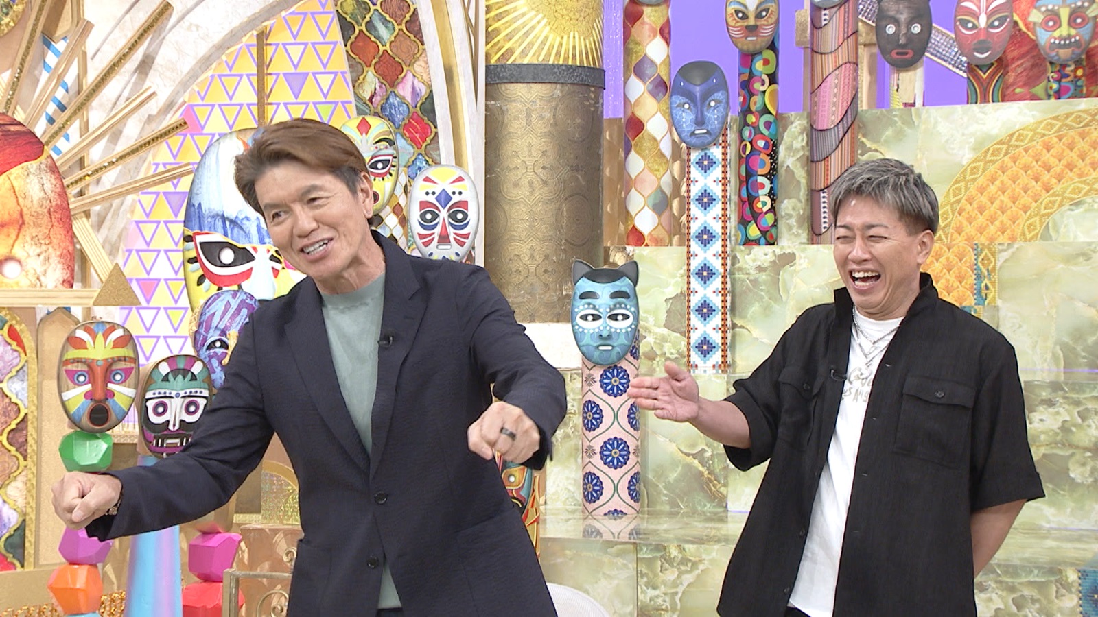ヒロミとカスタムハーレーの神・城隆国さんの写真