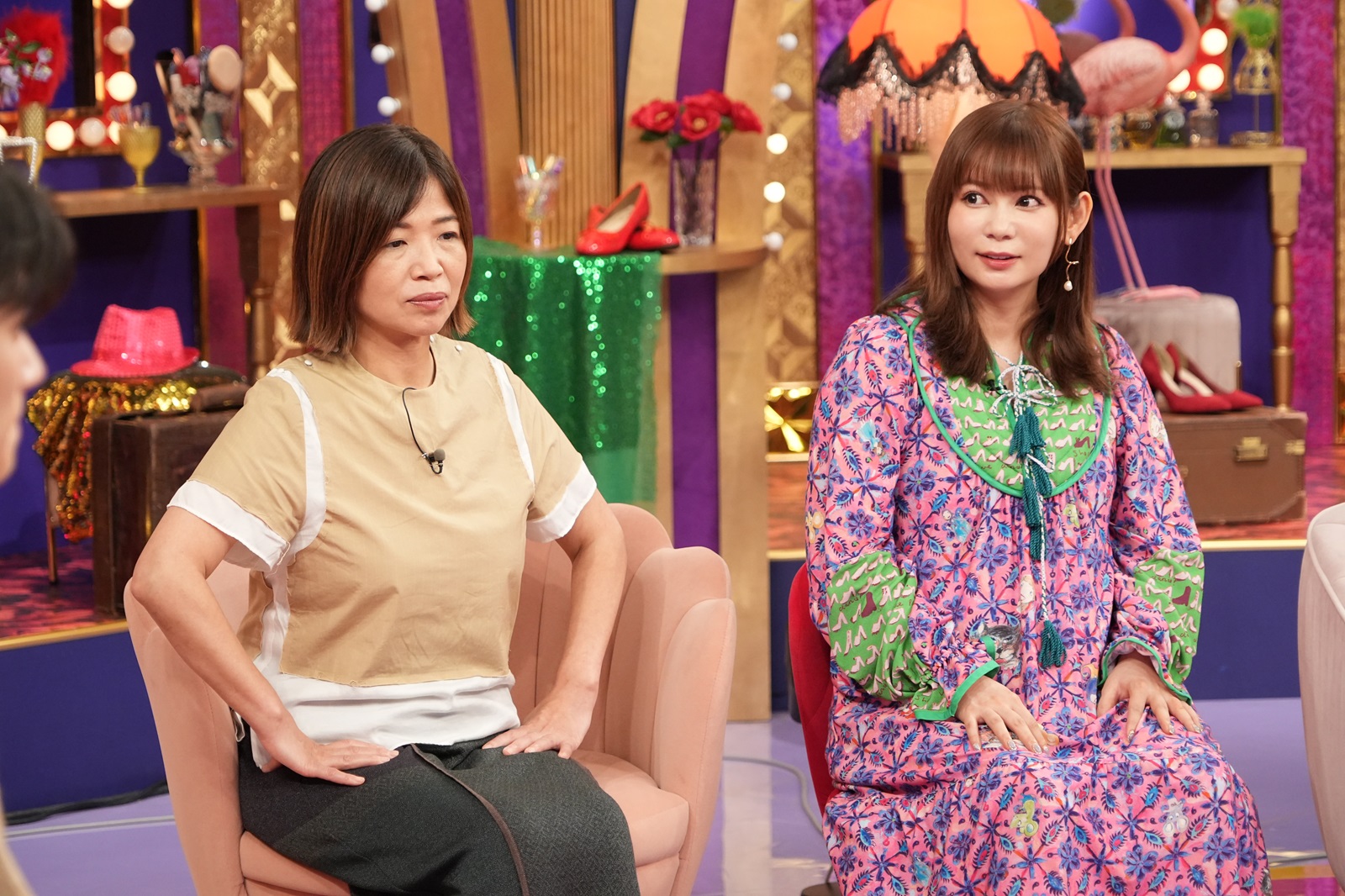 大久保佳代子と中川翔子の写真