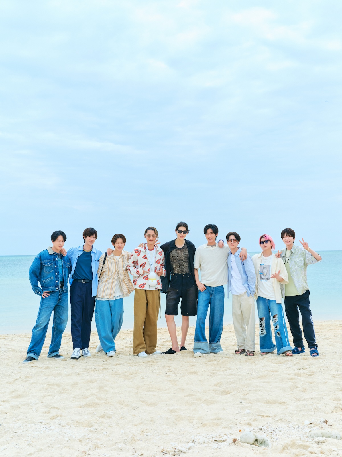 Snow Manのトラベルドキュメンタリー『旅する Snow Man - Traveling with Snow Man -』のキービジュアル