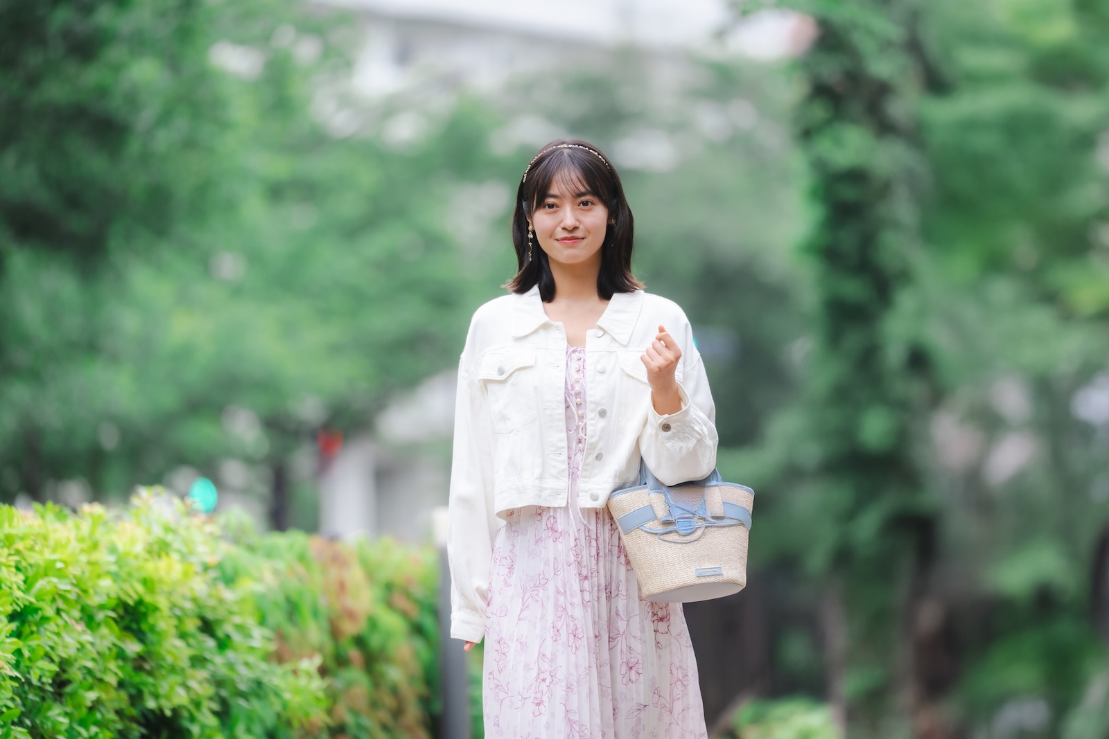 ドラマ『海老だって鯛が釣りたい』に出演する田辺桃子