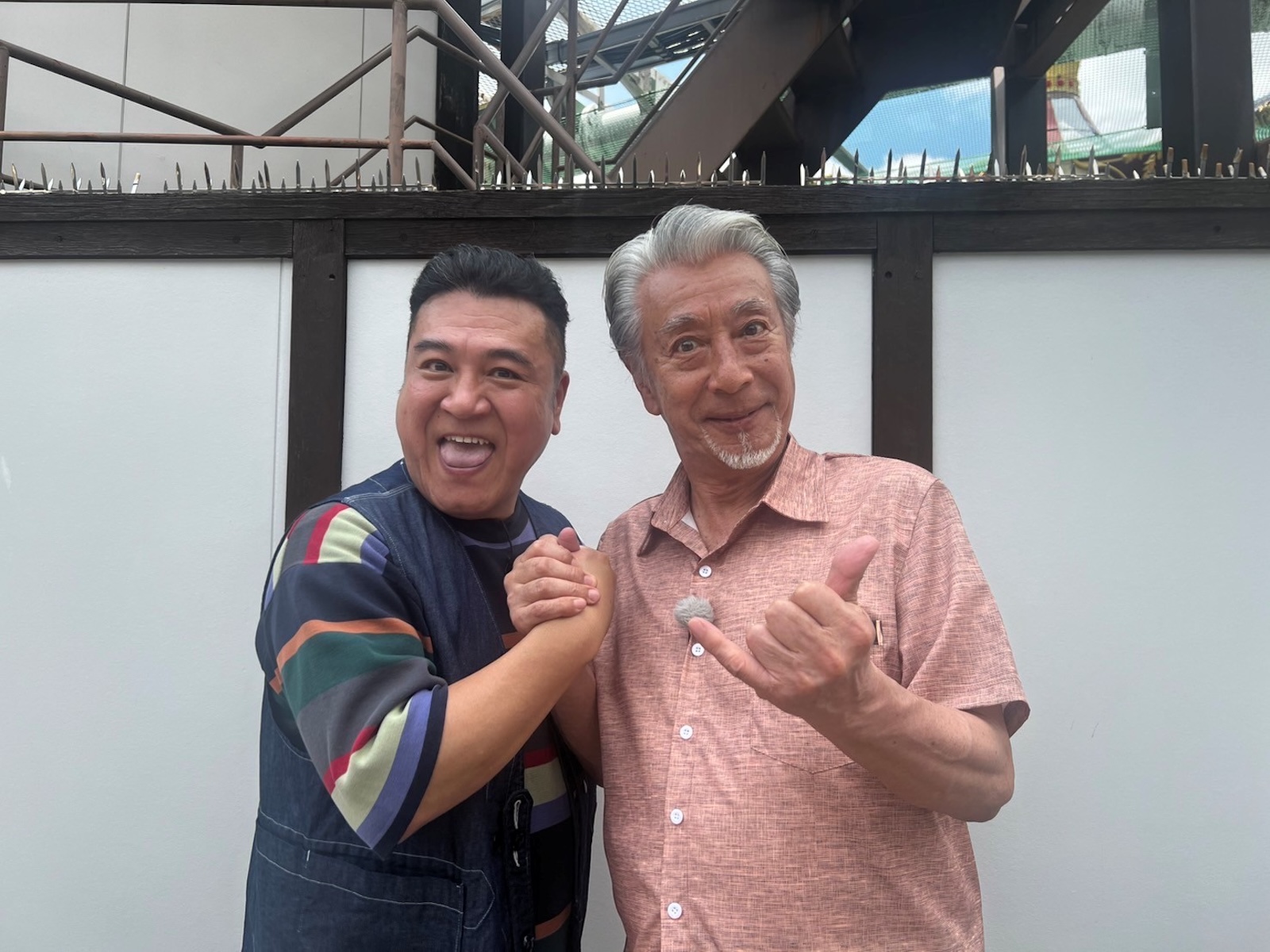 『ゴールデンタッグ』に出演する高田純次×山崎弘也(アンタッチャブル)