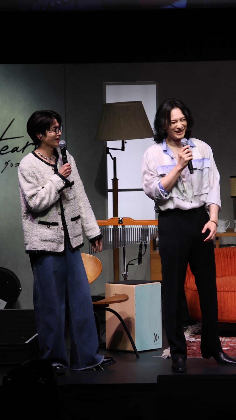 Netflixシリーズ『グラスハート』の世界最速試写会イベントにサプライズ登場した町田啓太、志尊淳