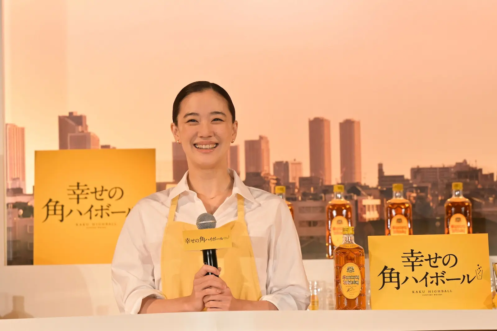 角ハイボール 蒼井優 ポスター一式 サントリー 角ハイボール 広告ポスター 角瓶ウイスキー 蒼井優