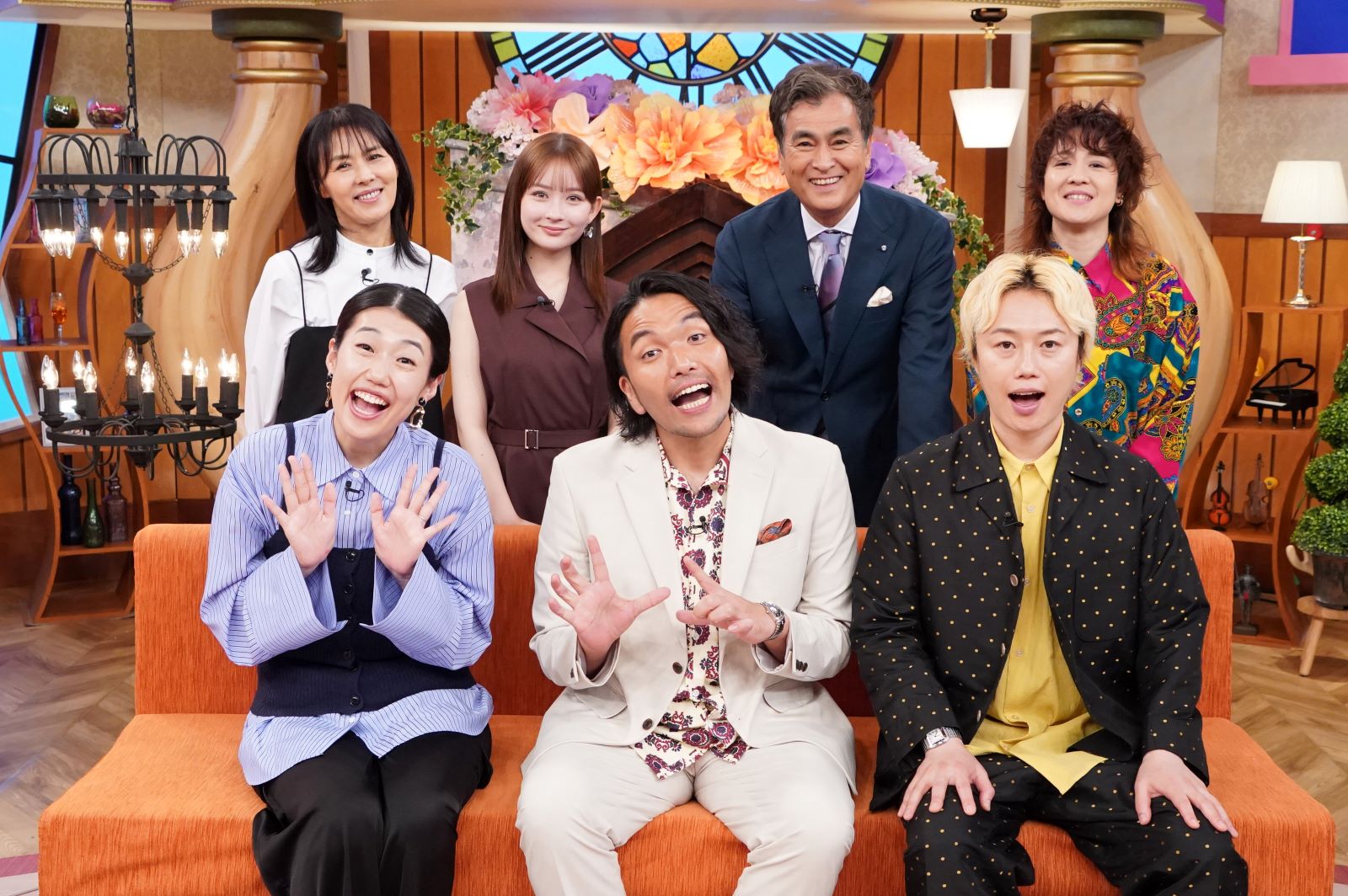 見取り図（盛山晋太郎・リリー）、横澤夏子、石原良純、井森美幸、ナ酒渚、畑芽育の写真