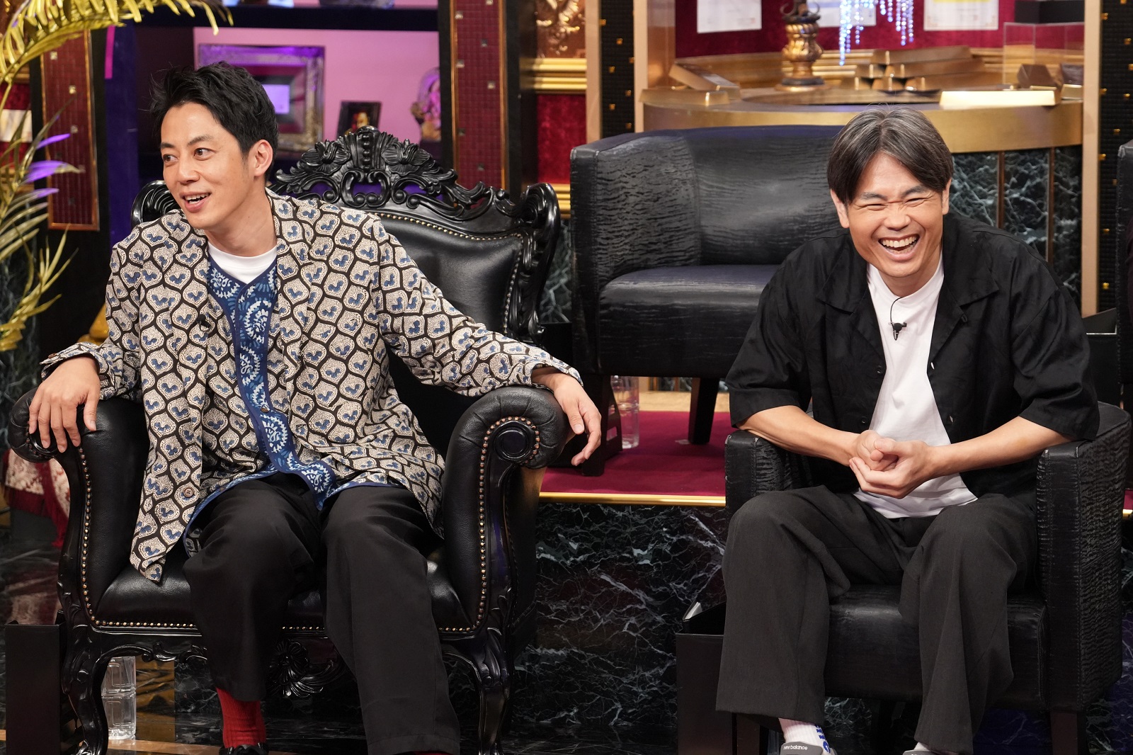 キングコング・西野と品川庄司・品川の写真