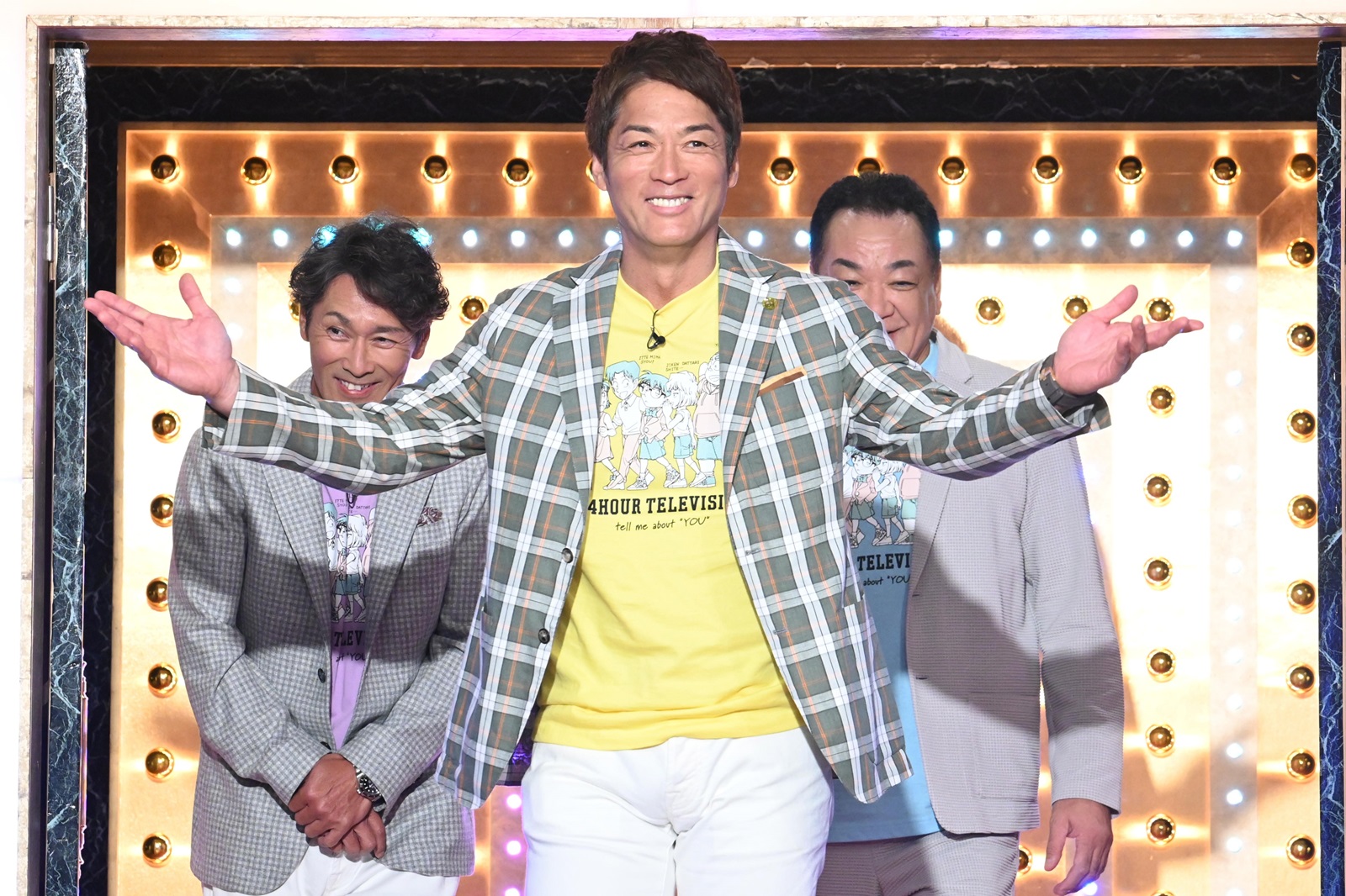 長嶋一茂と槙原寛己と元木大介の写真