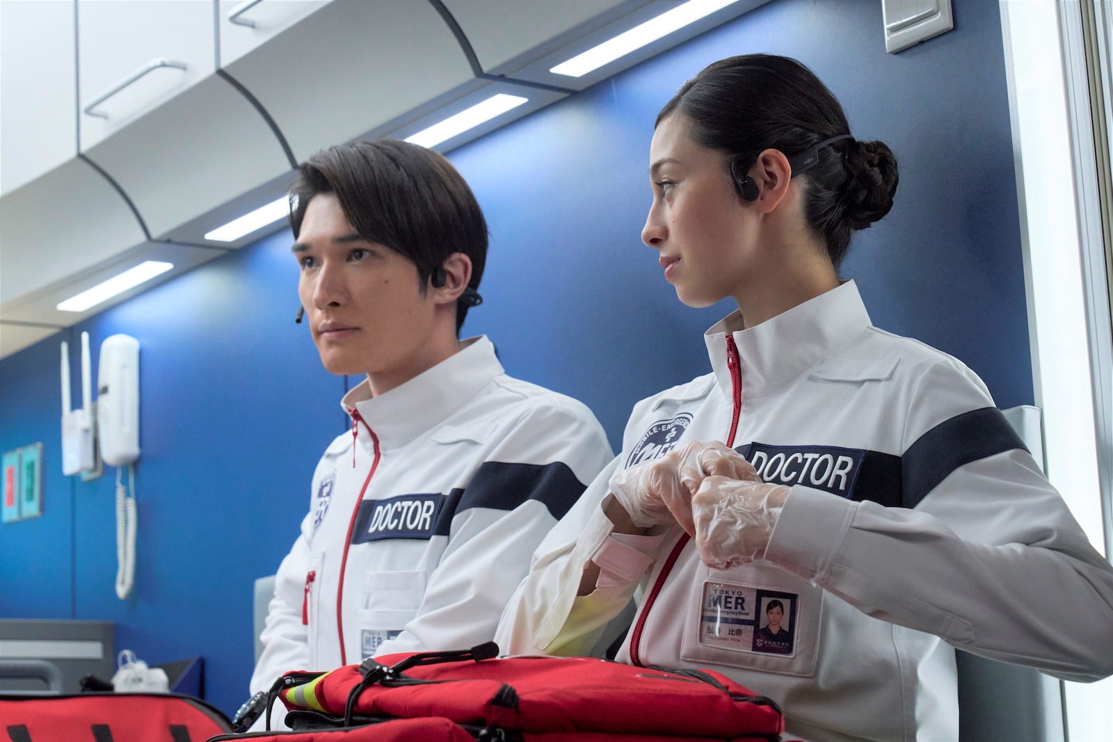 劇場版『TOKYO MER~走る緊急救命室~南海ミッション』に出演する中条あやみ、ジェシー(SixTONES)