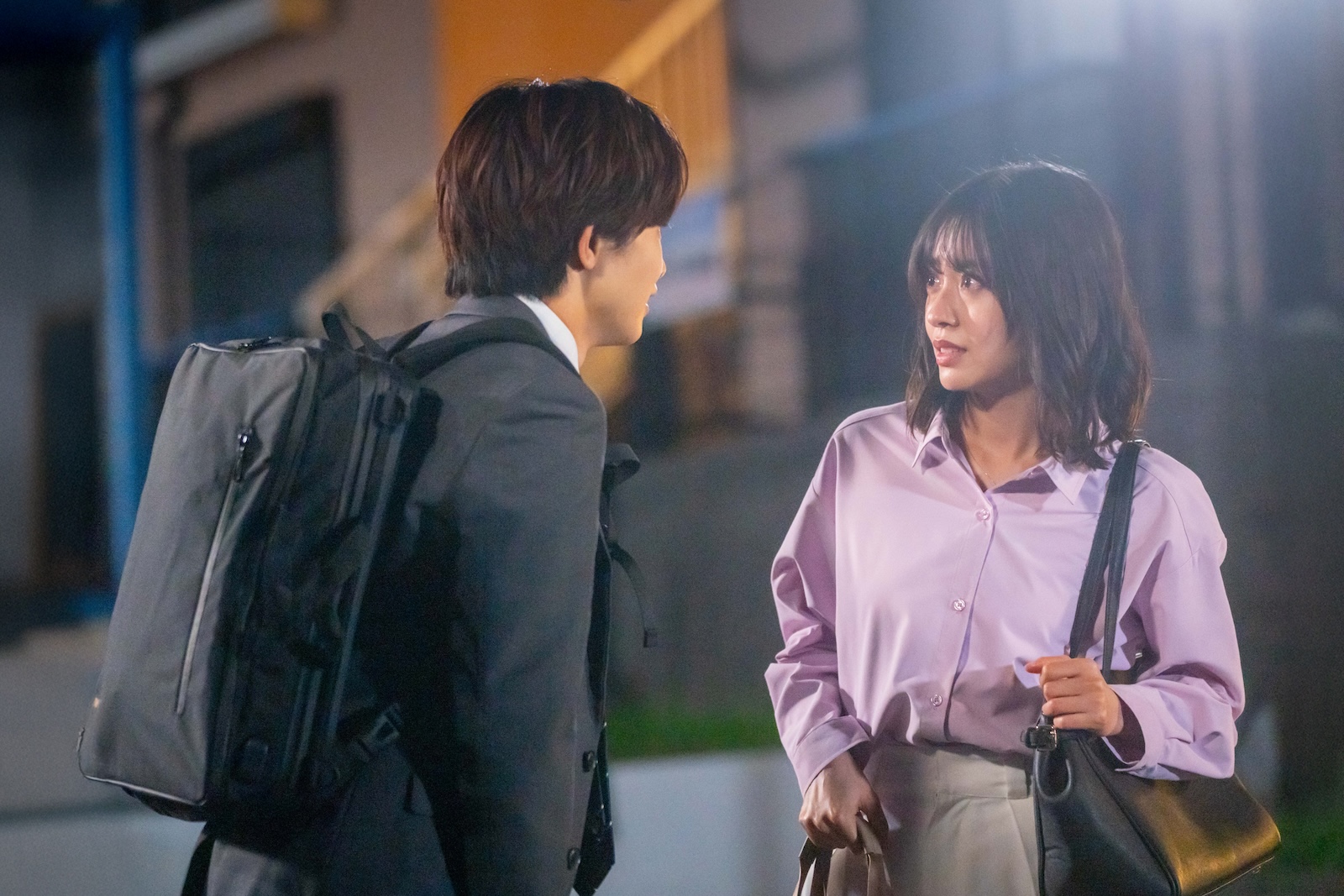 ドラマ『海老だって鯛が釣りたい』に出演する田辺桃子と草川拓弥