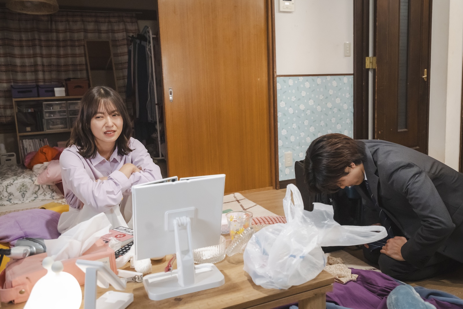 ドラマ『海老だって鯛が釣りたい』に出演する田辺桃子と草川拓弥